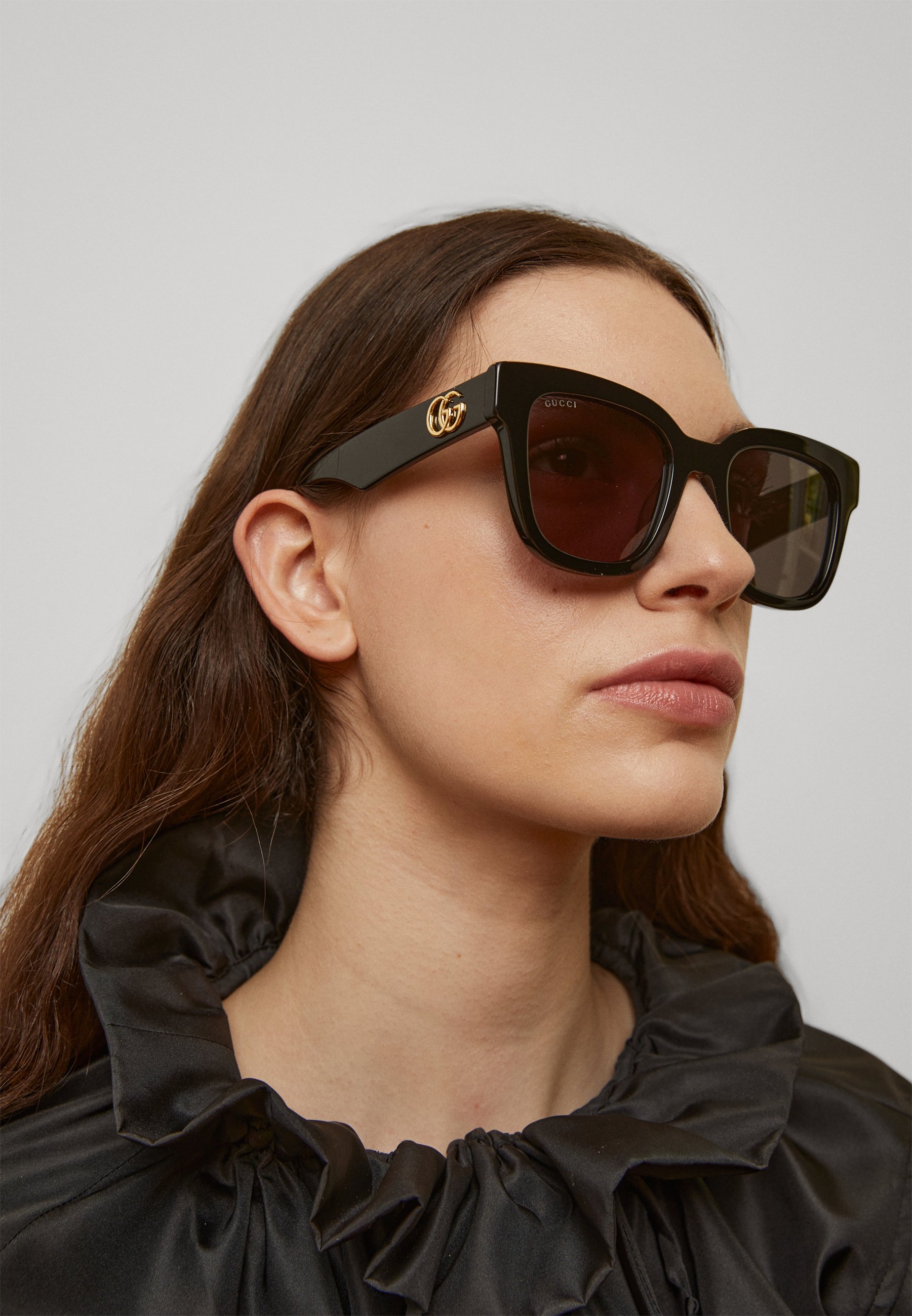 GG CAT-EYE SQUARE SUNGLASSES - Sunglasses