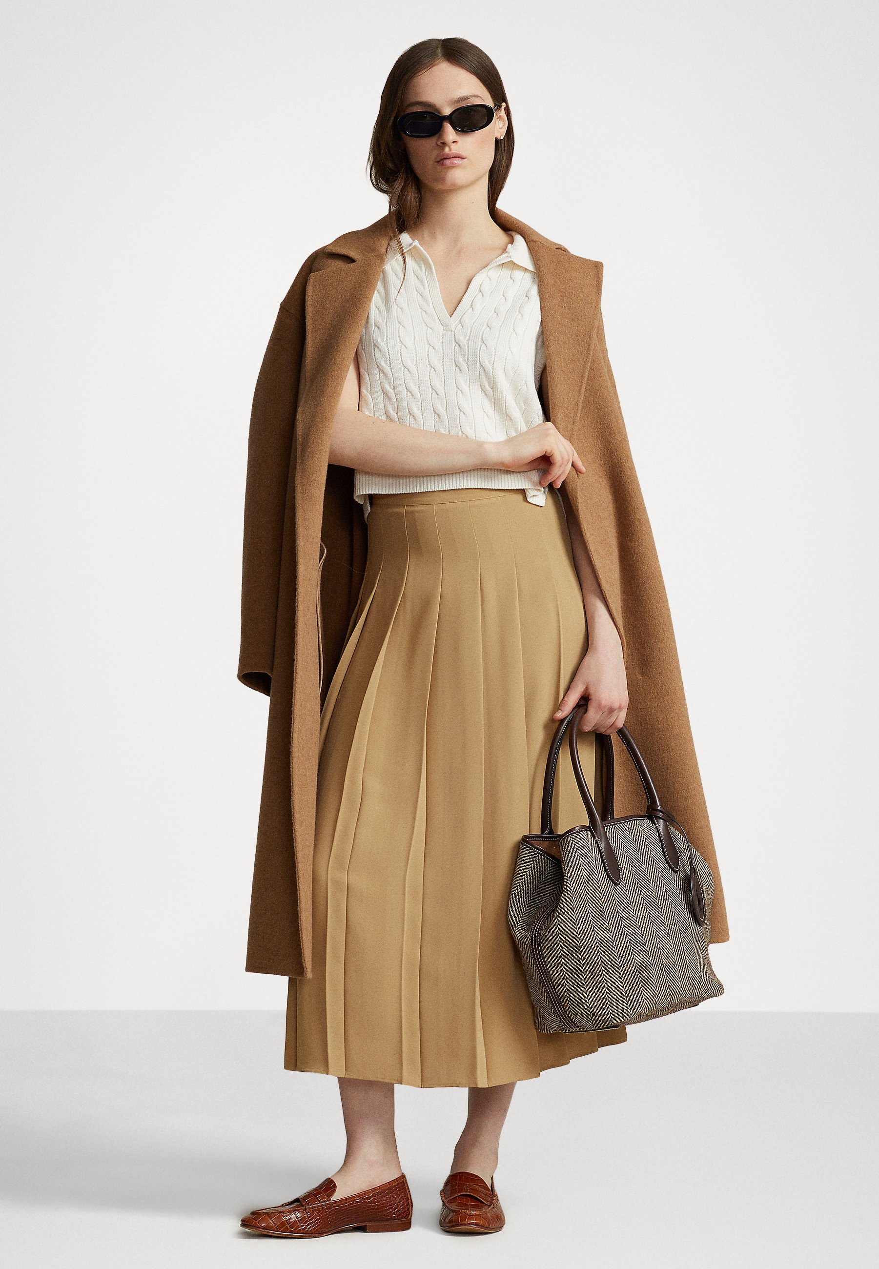 Pleated skirt