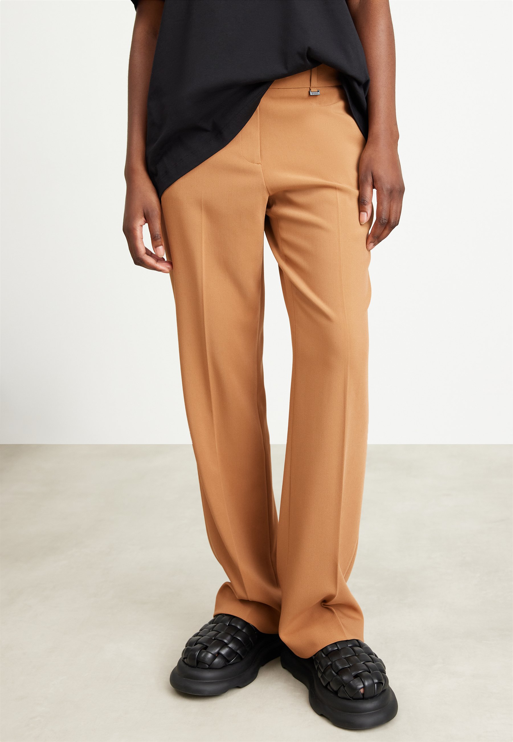 SLIM BOOTCUT PANT - Trousers