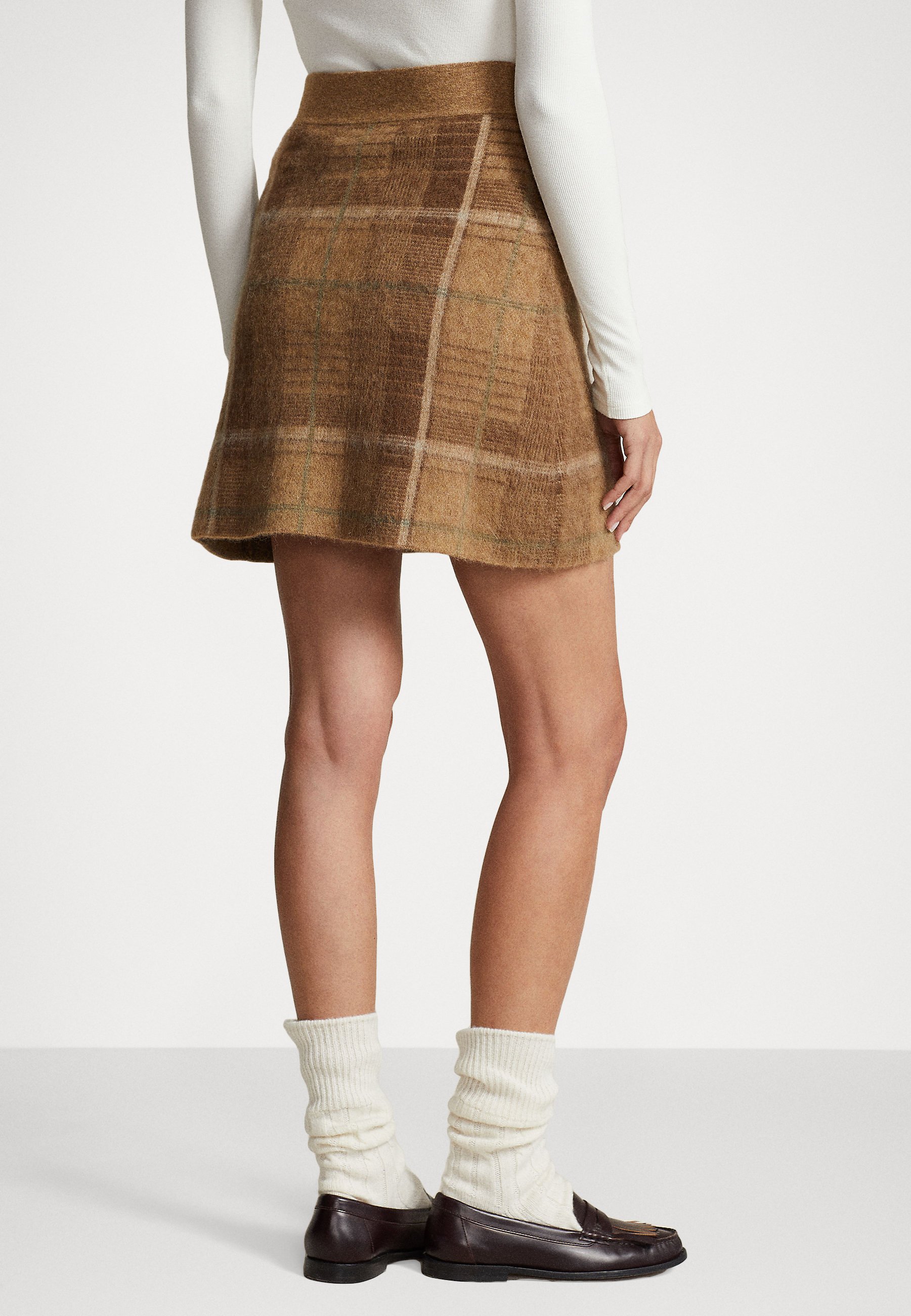 PLAID MINI- Mini skirt