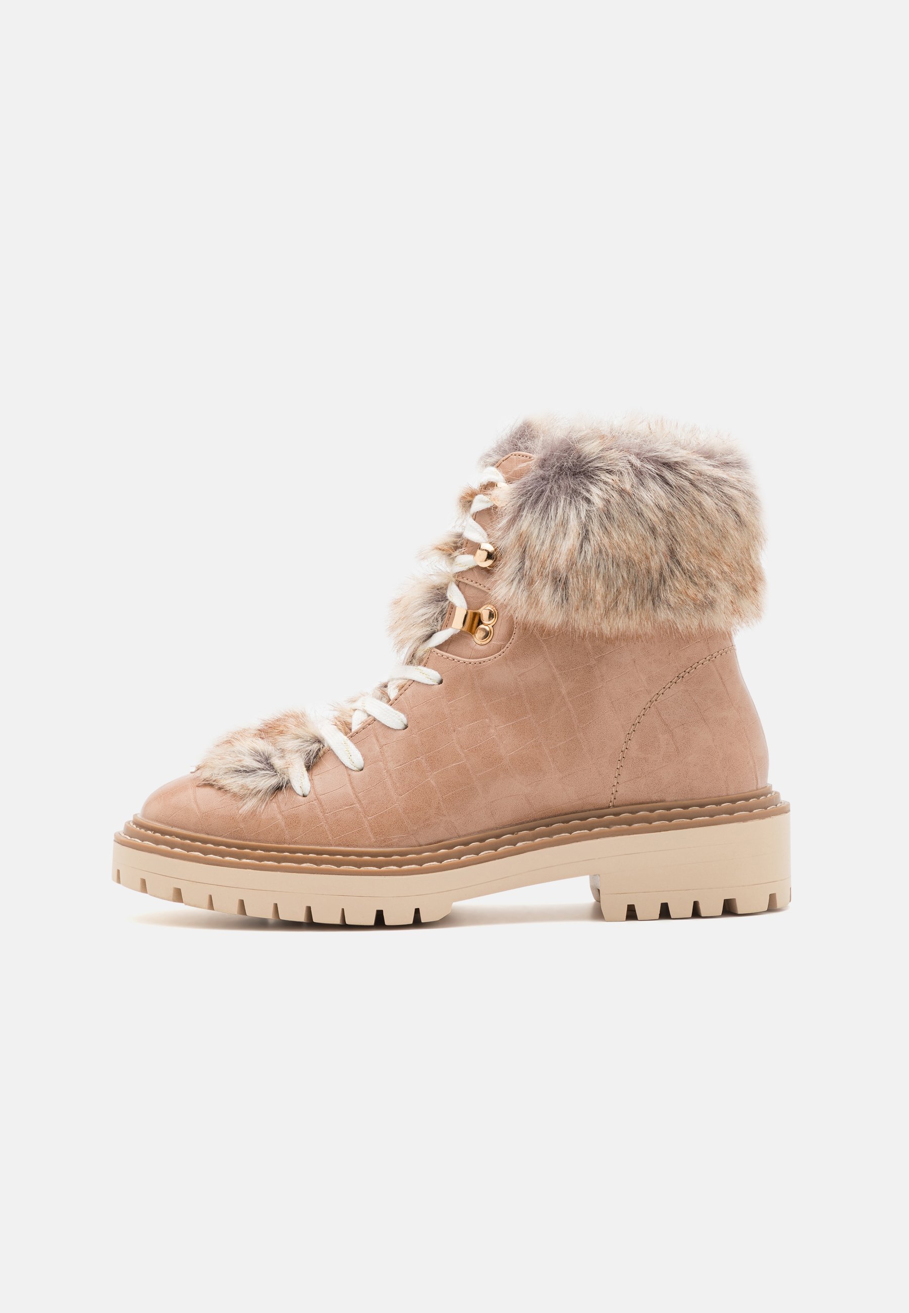 Lace-up ankle boots