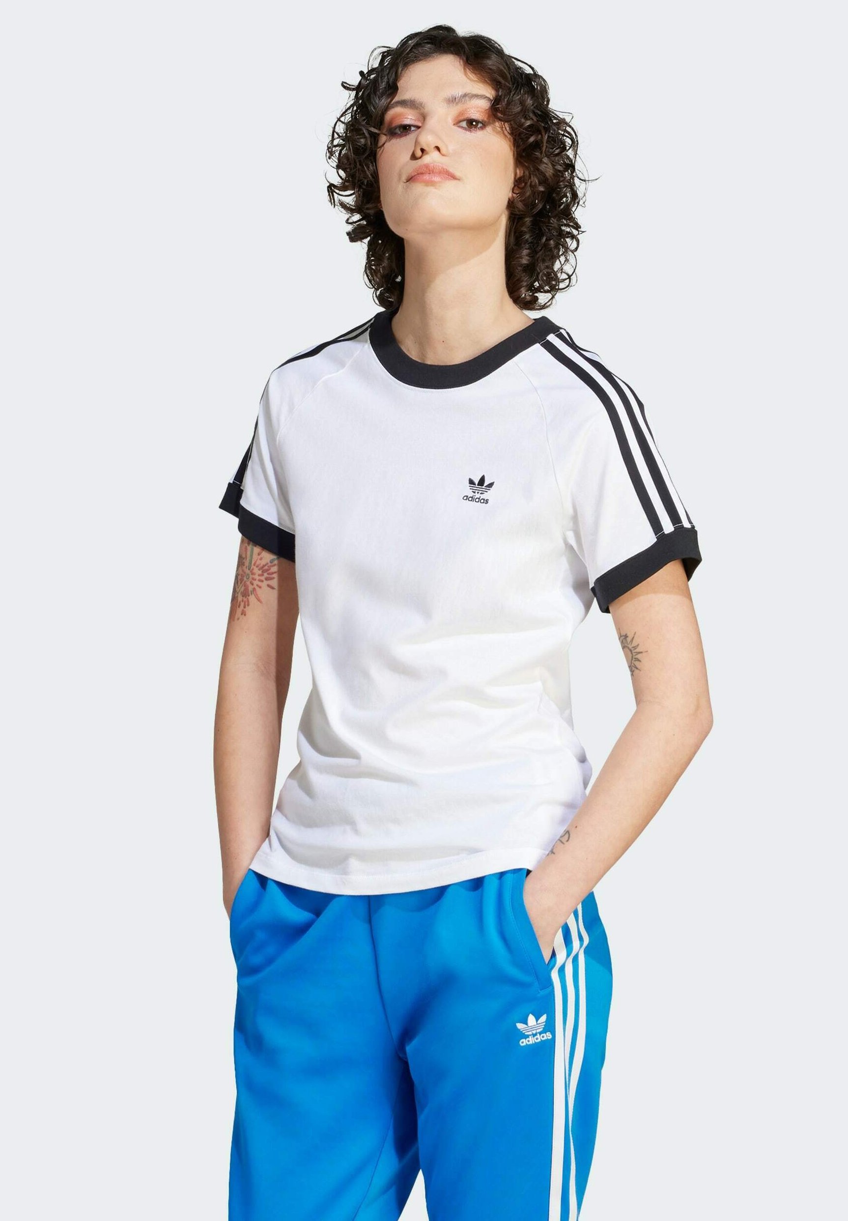 ADICOLOR CLASSICS 3-STRIPES - Print T-shirt