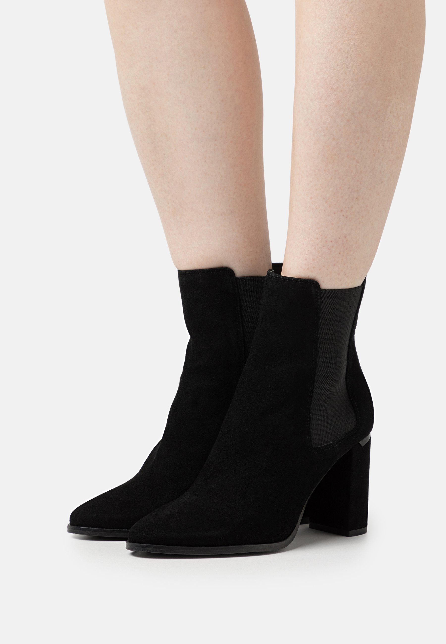 CUP CHELSEA BOOT - High heeled ankle boots