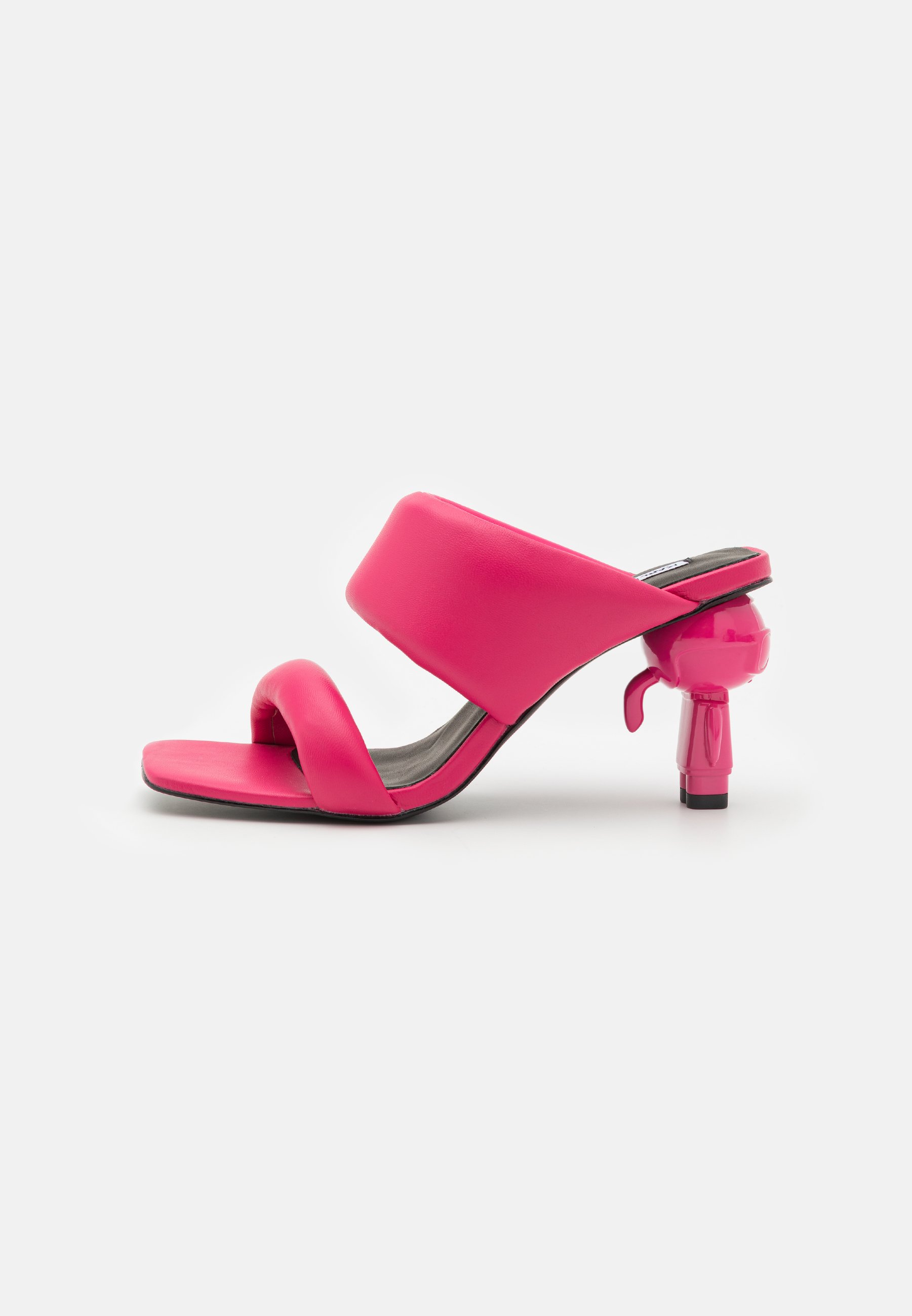 IKON HEEL PADDED STRAP - Heeled mules