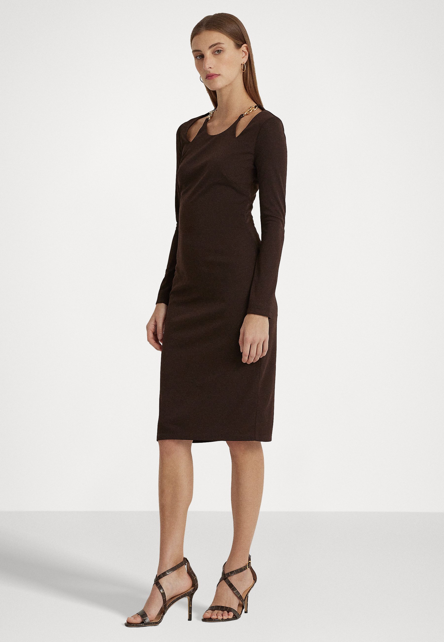 VILLAY LONG SLEEVE DAY DRESS - Shift dress