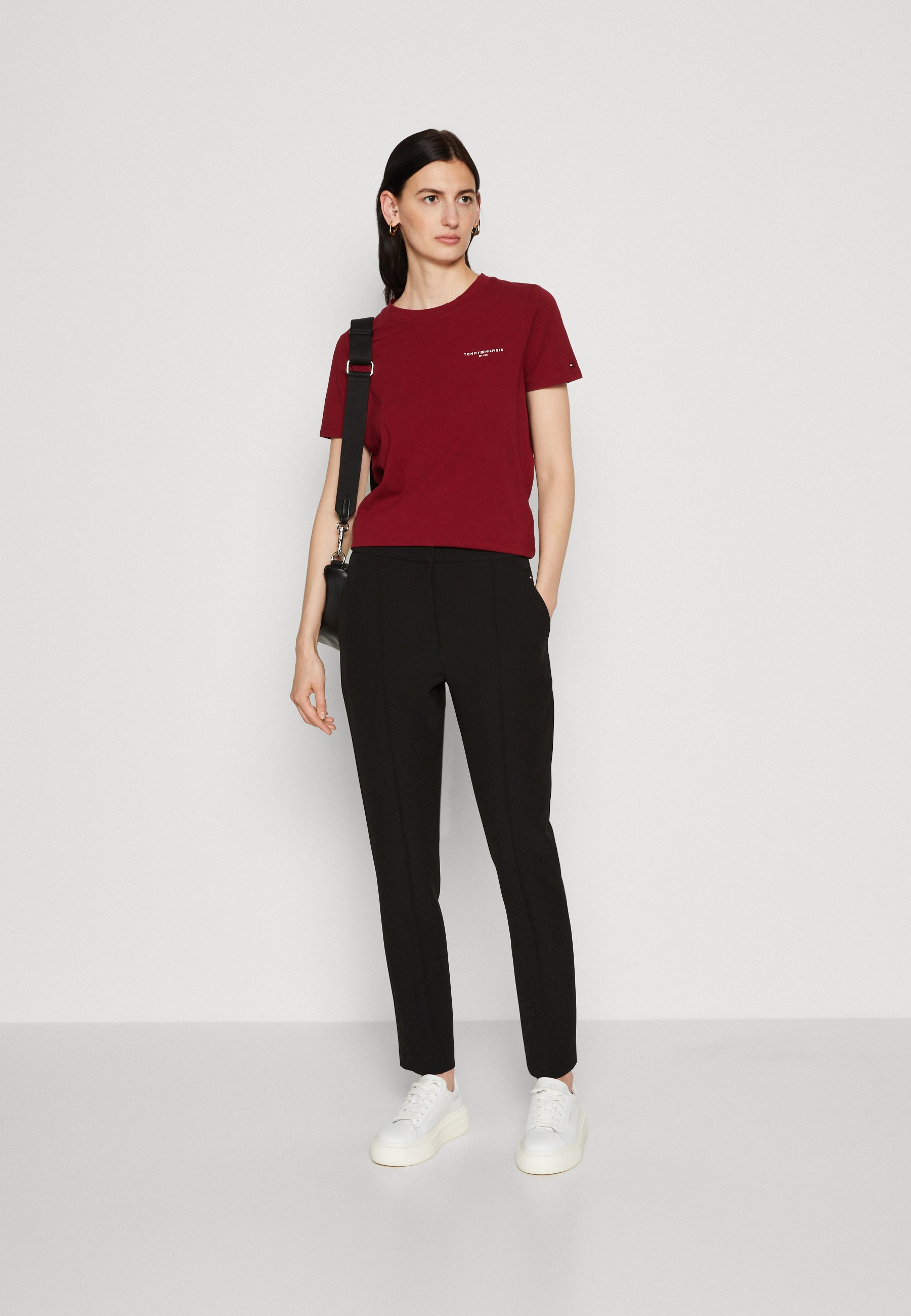 ANKLE SLIM PANT - Chinos