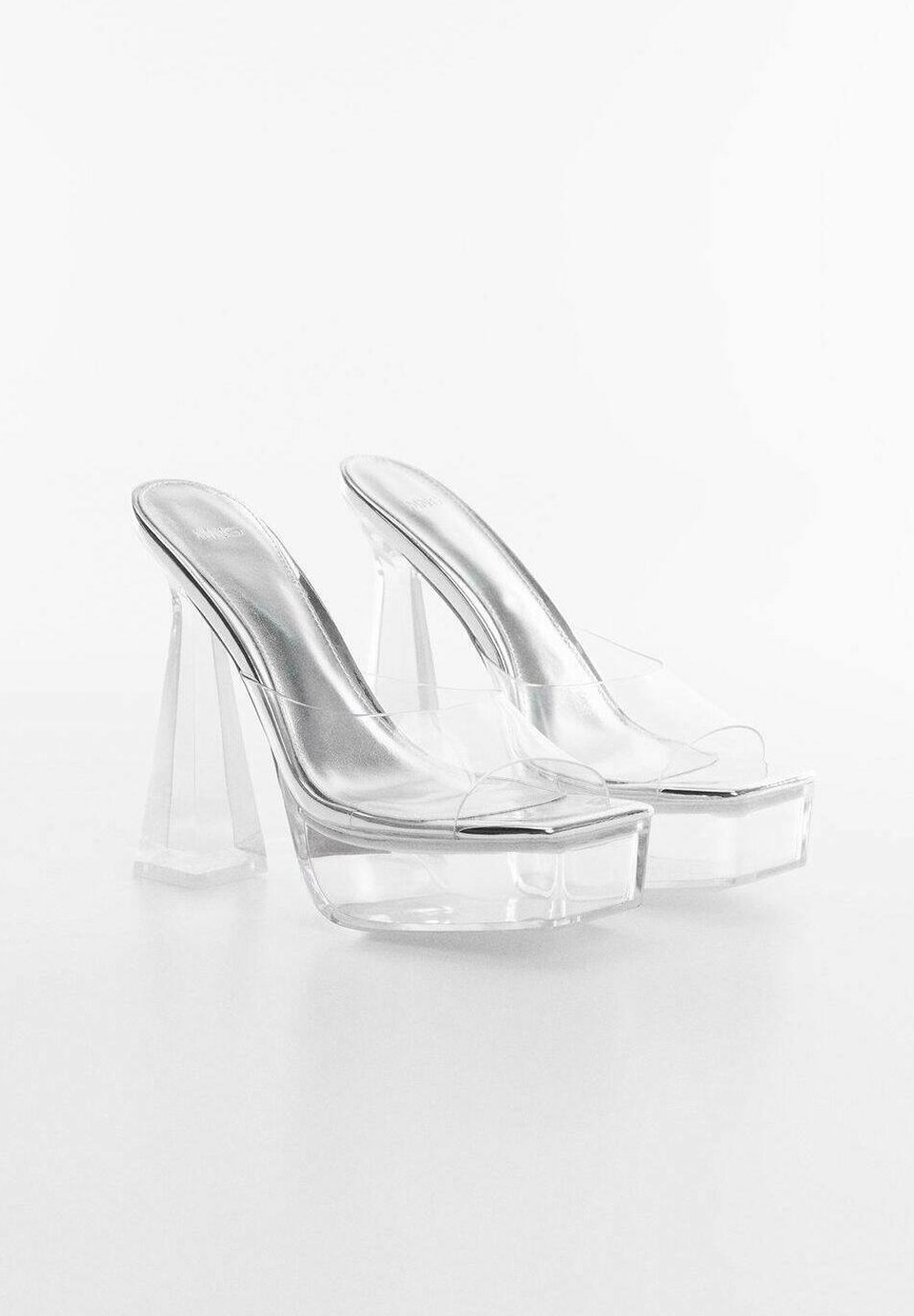 CRYSTAL - Heeled mules