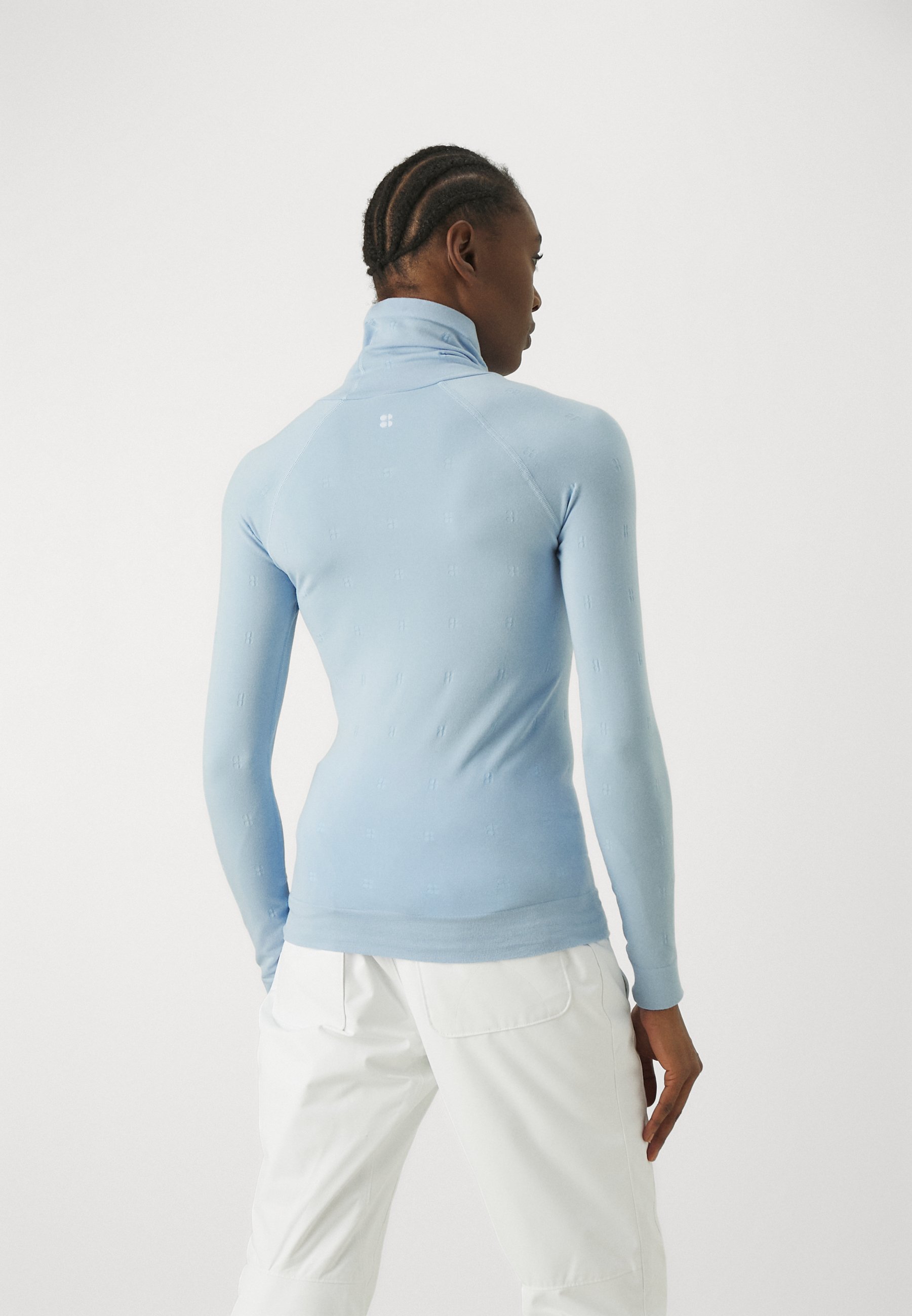 LOGO FUNNEL NECK BASELAYER- Long sleeved top