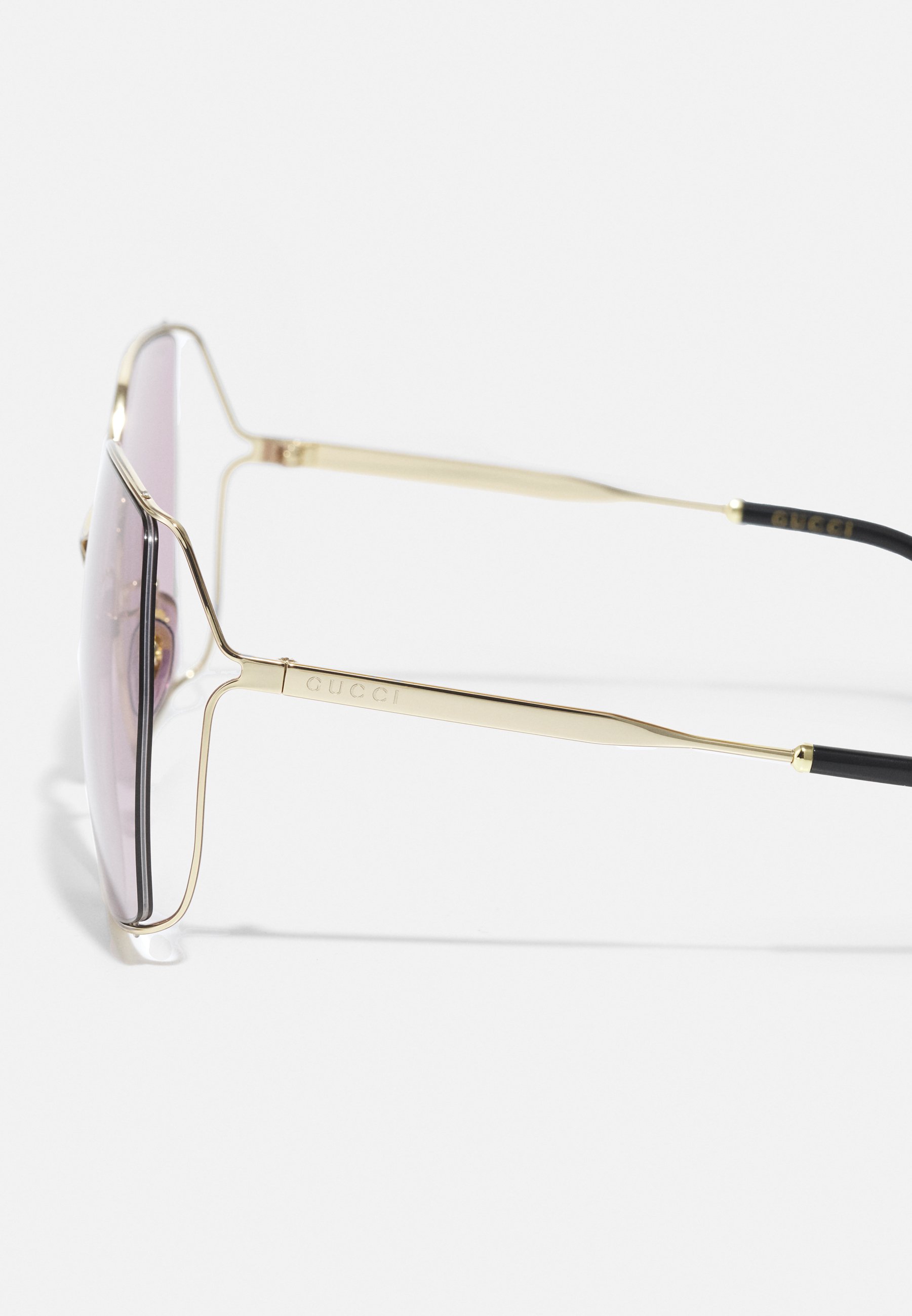 GG FORK OVERSIZED SQUARE METAL SUNGLASSES - Sunglasses