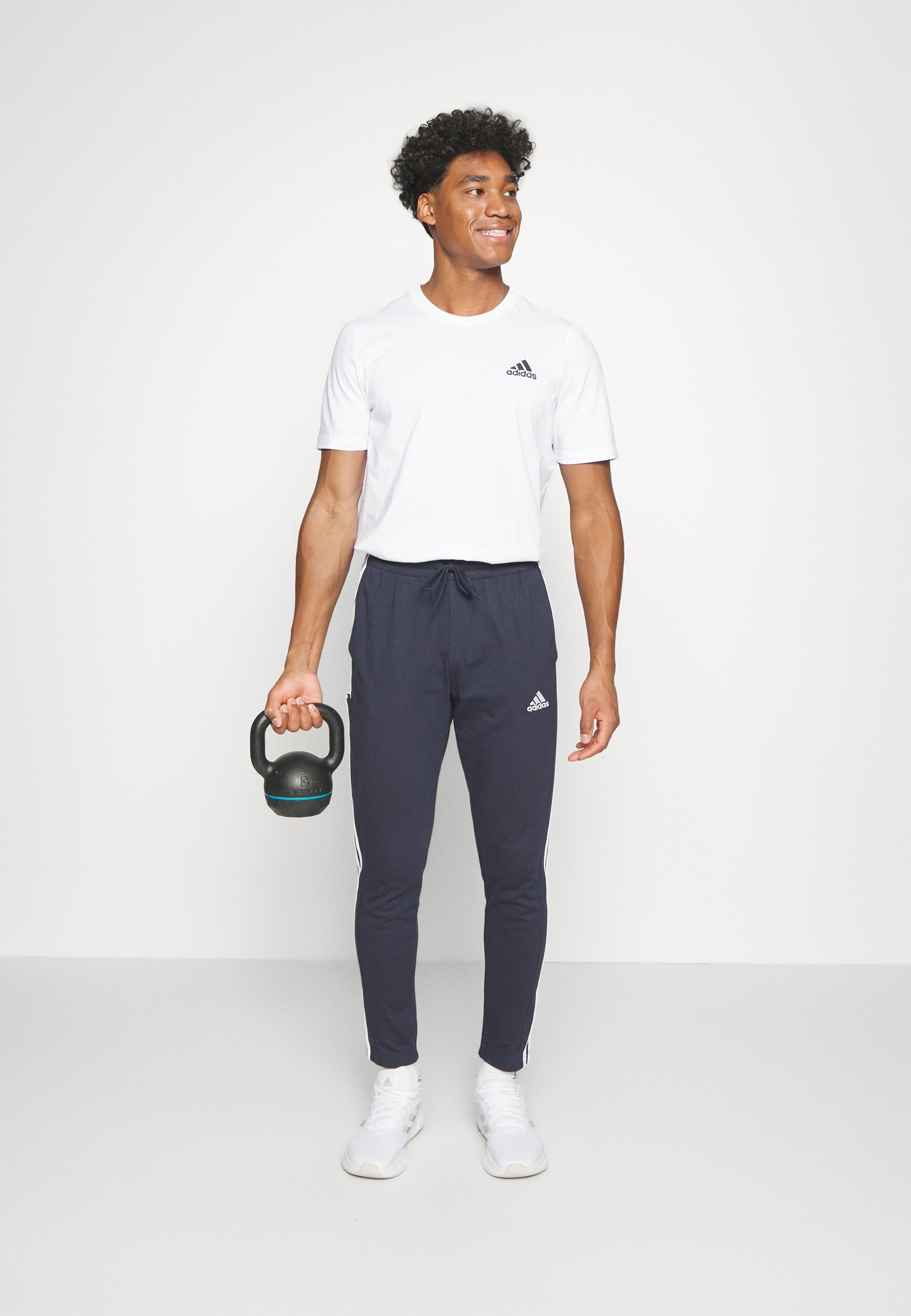 ESSENTIALS 3-STRIPES - Tracksuit bottoms