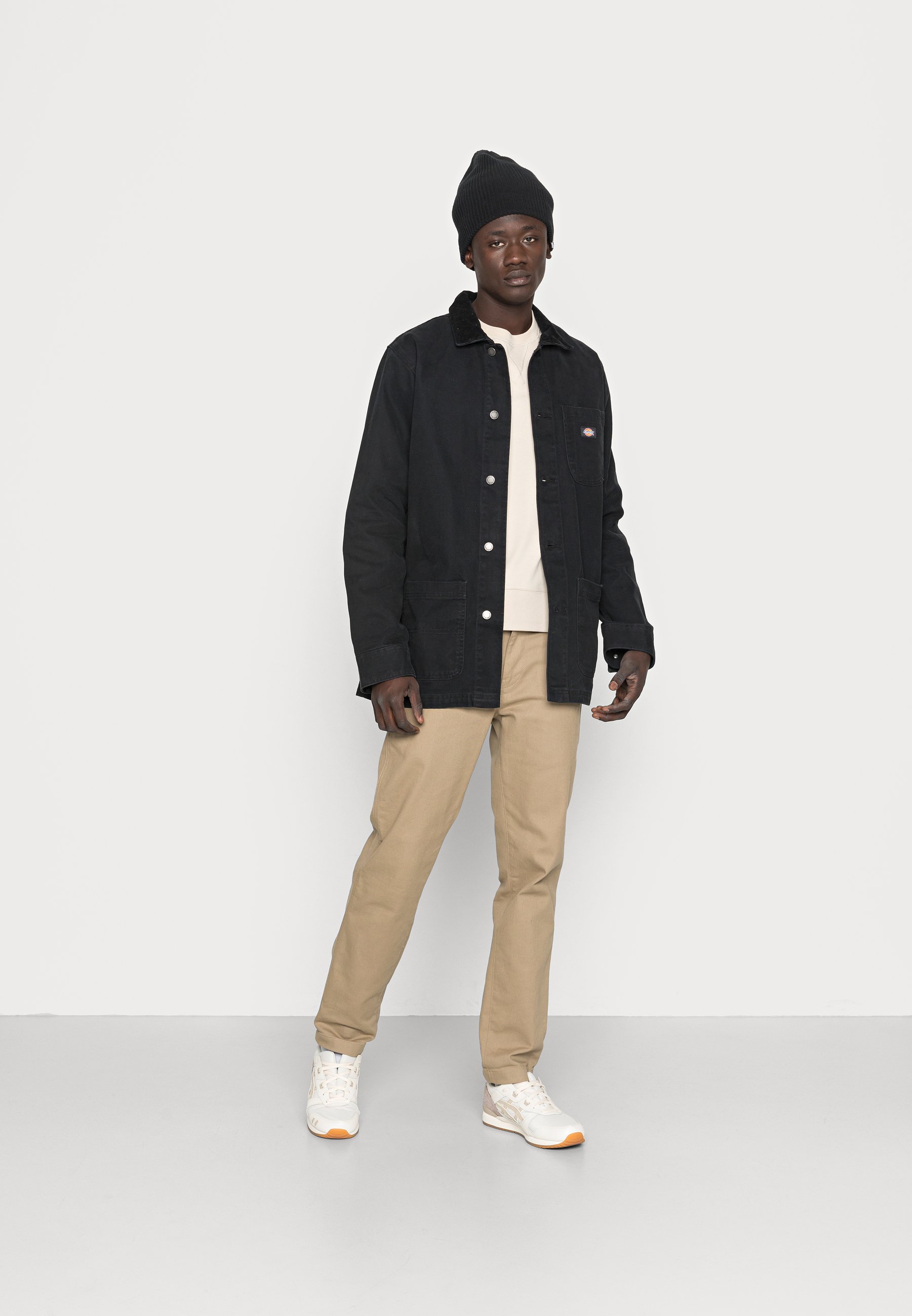 UNLINED CHORE COAT - Short coat -black