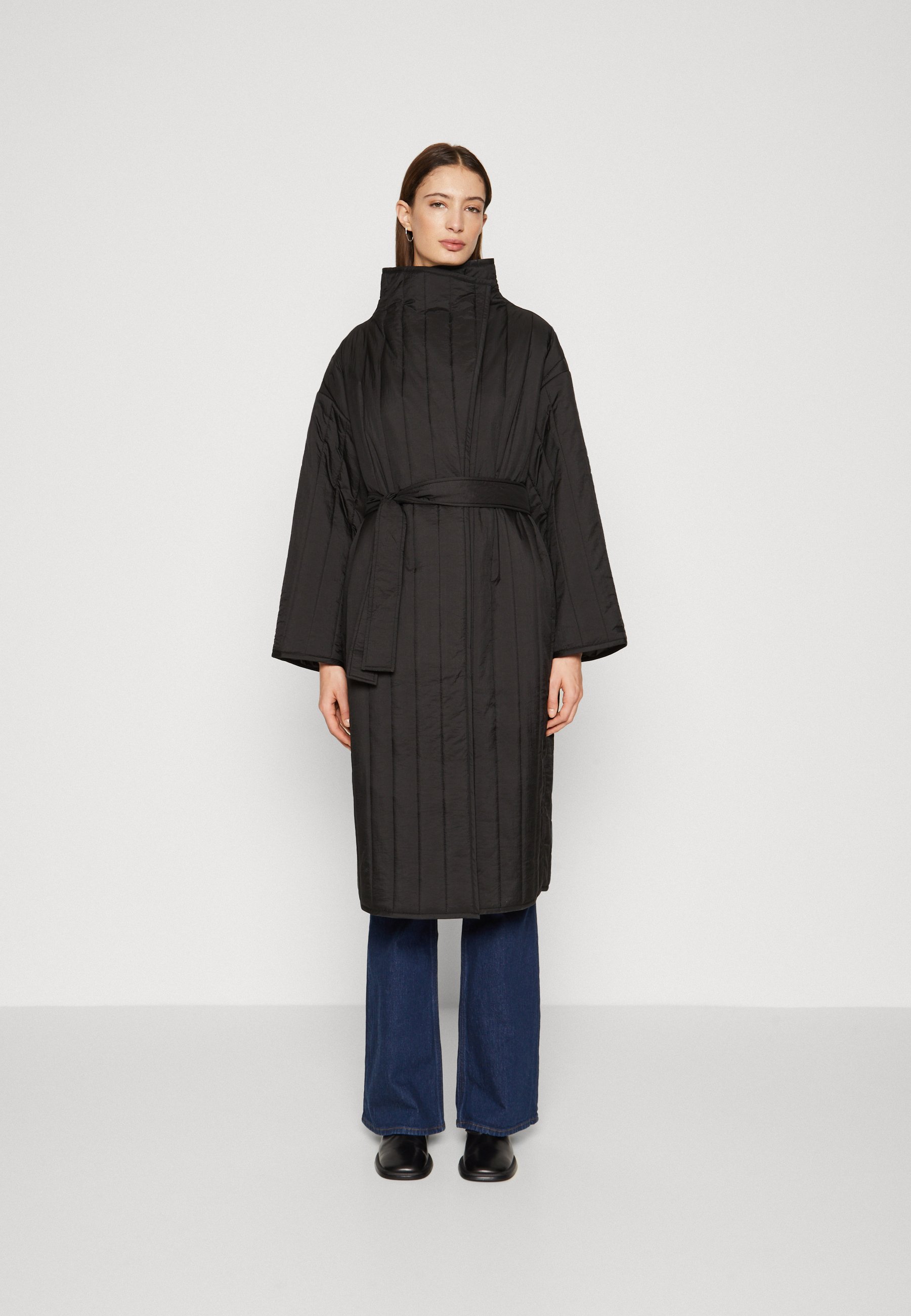 VERTICAL QUILT COAT - Winter coat