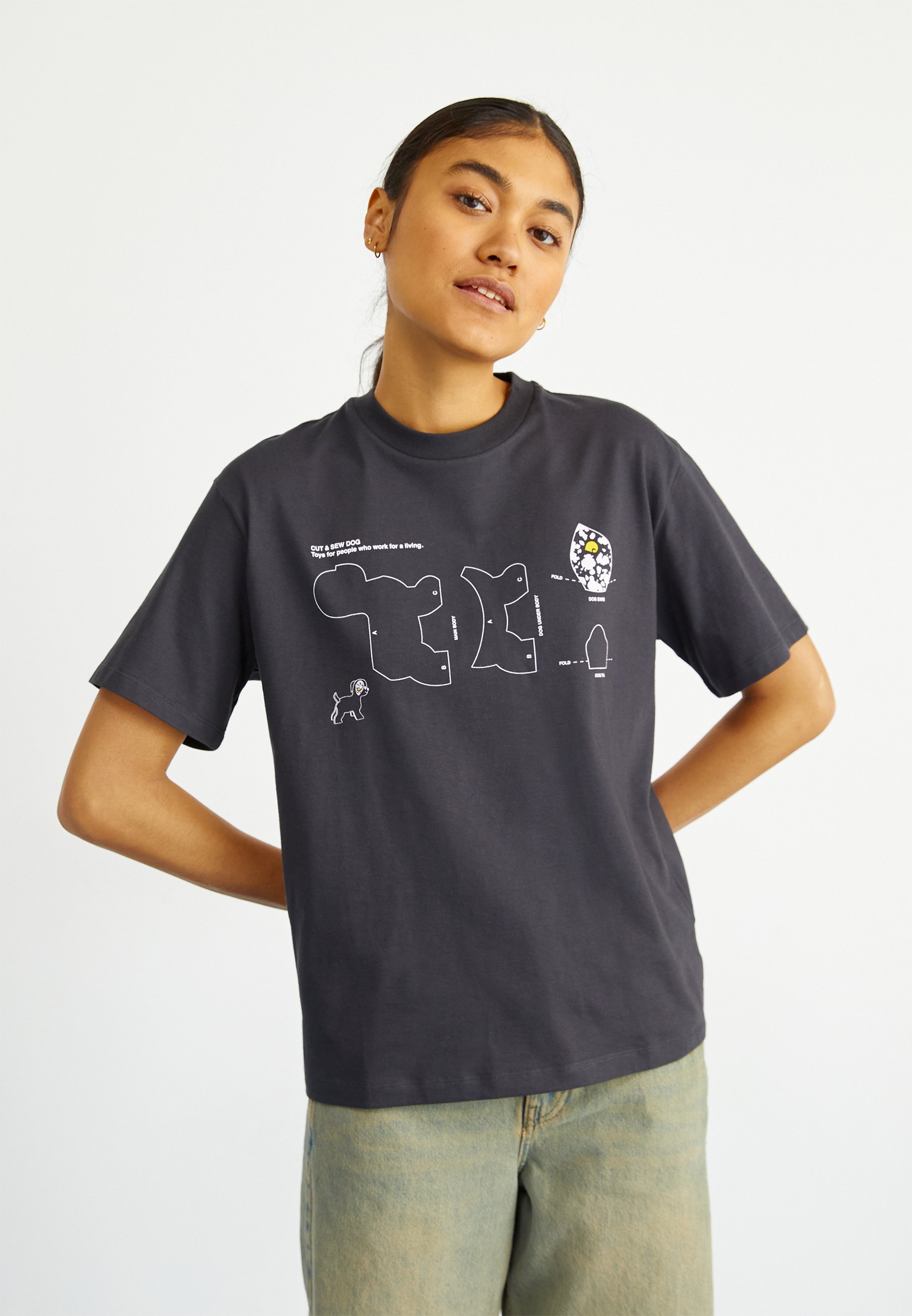 CUT SEWN DOG - Print T-shirt