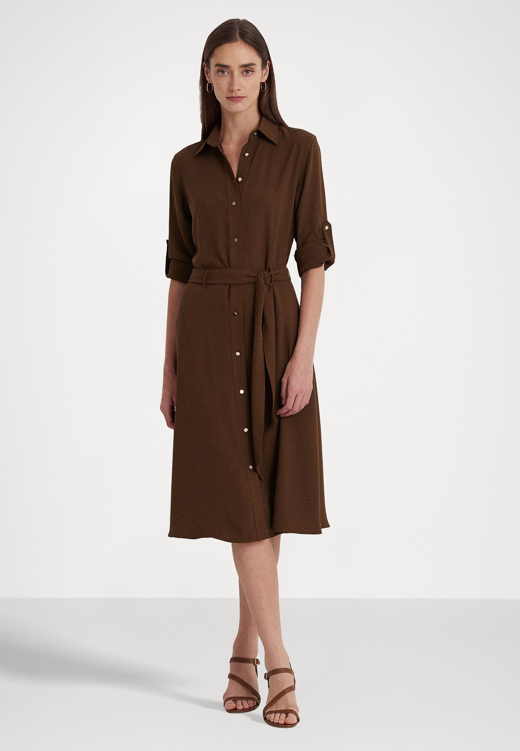 TRIPLE GEORGETTE - Shirt dress