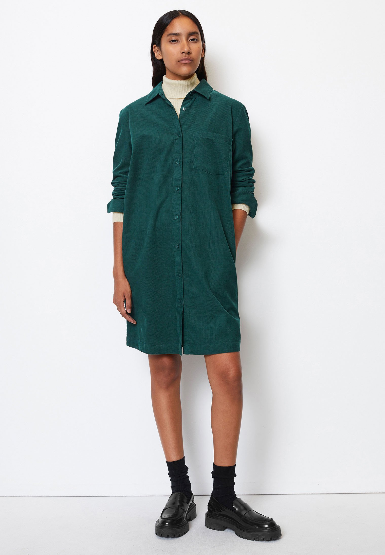RELAXED AUS REINEM ORGANIC - Shirt dress