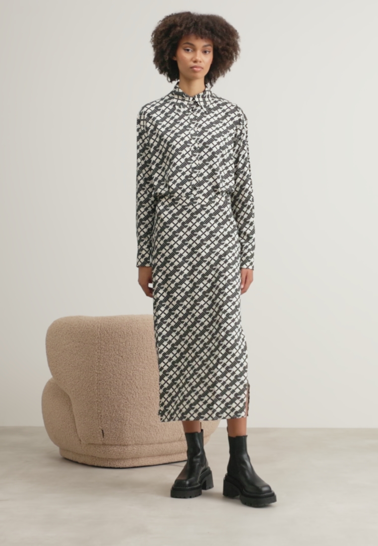 PATTERN SKIRT - Maxi skirt