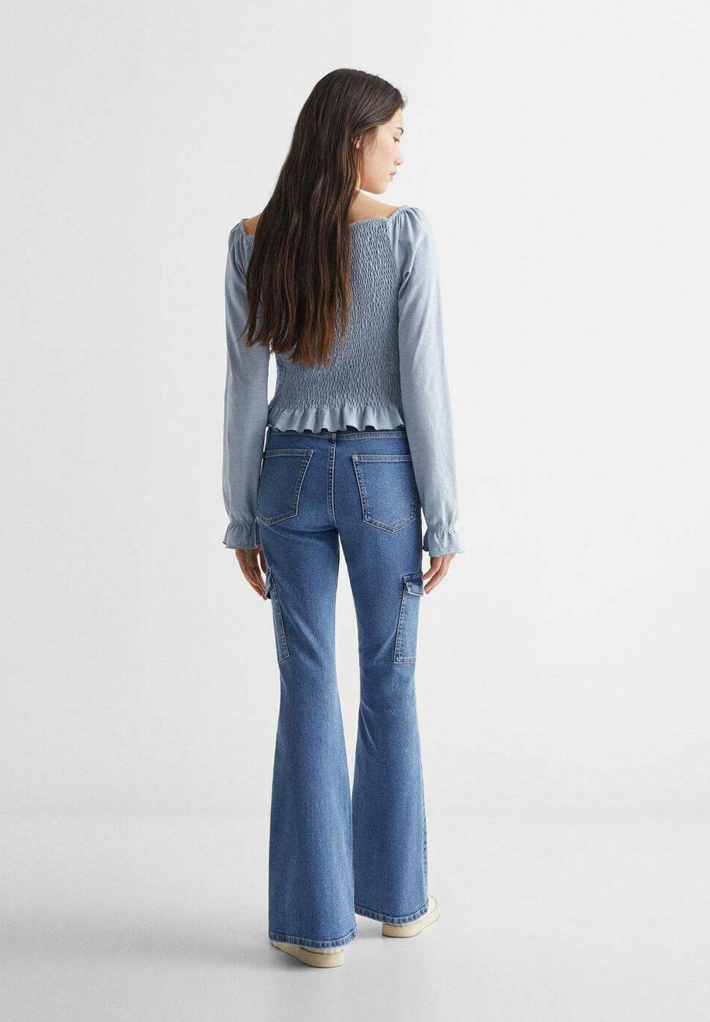 CARGOFL - Flared Jeans