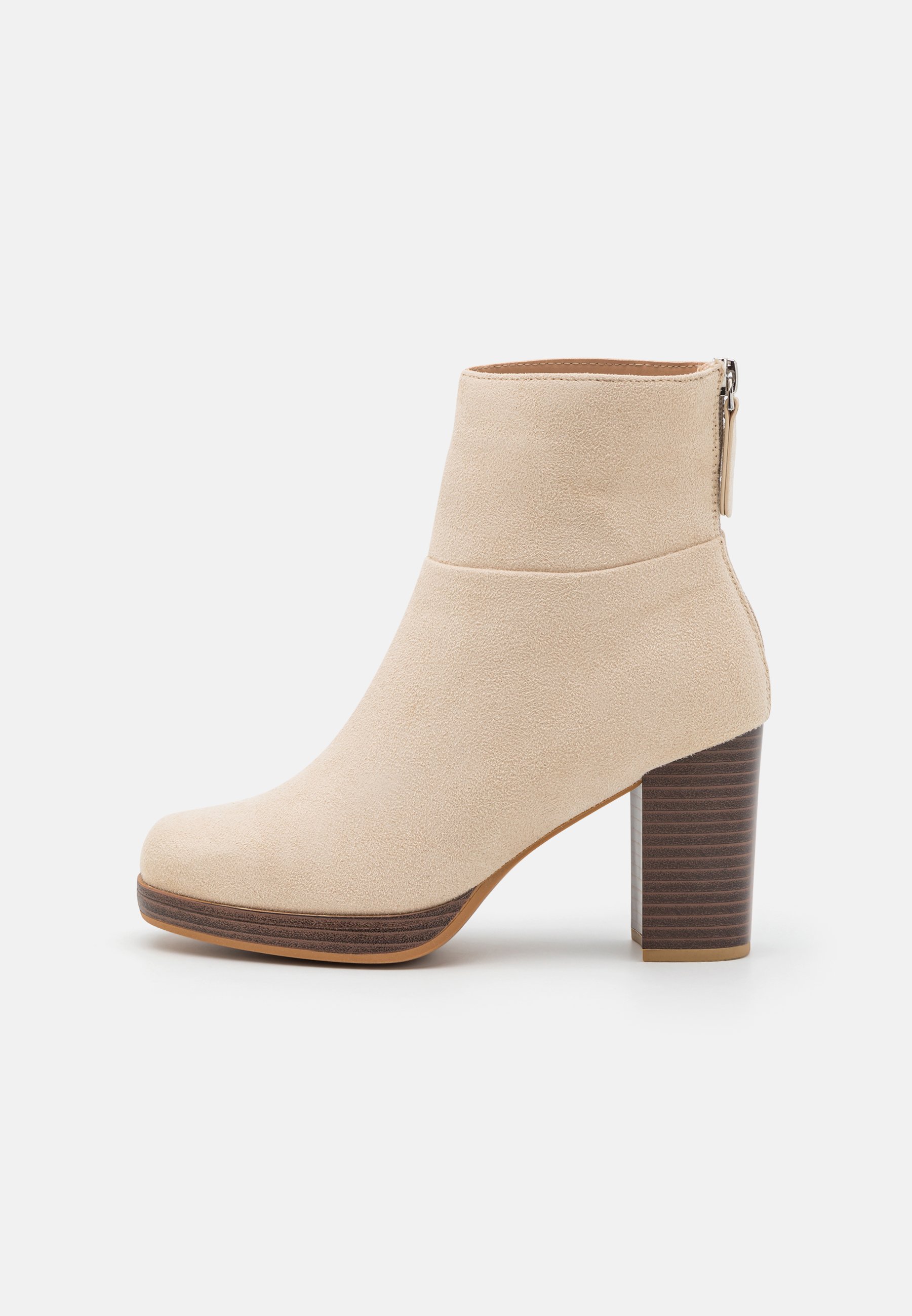 WIDE FIT - Platform ankle boots