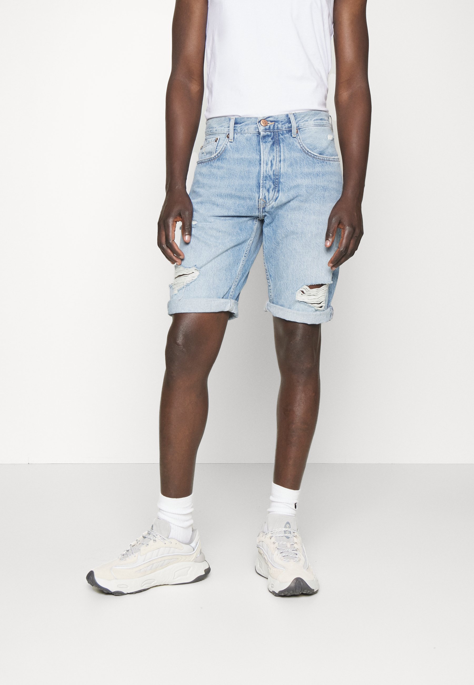 CALLEN DESTROY - Denim shorts