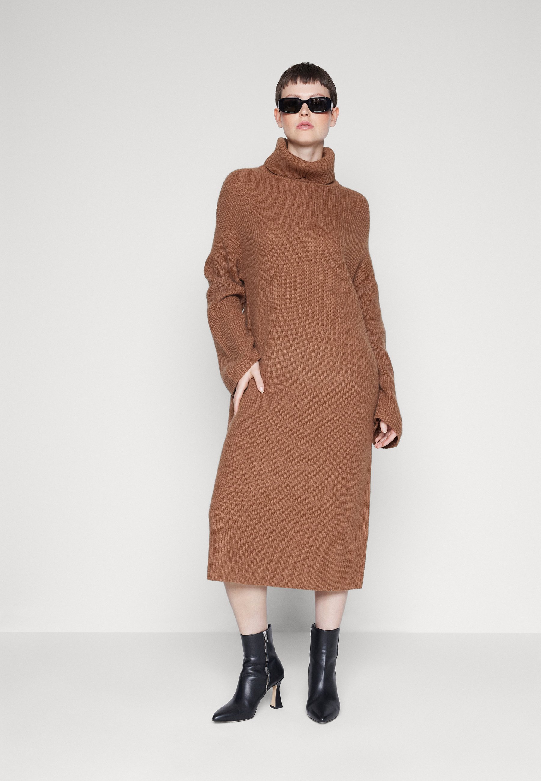 NEW ELINA HIGHNECK DRESS - Jumper dress