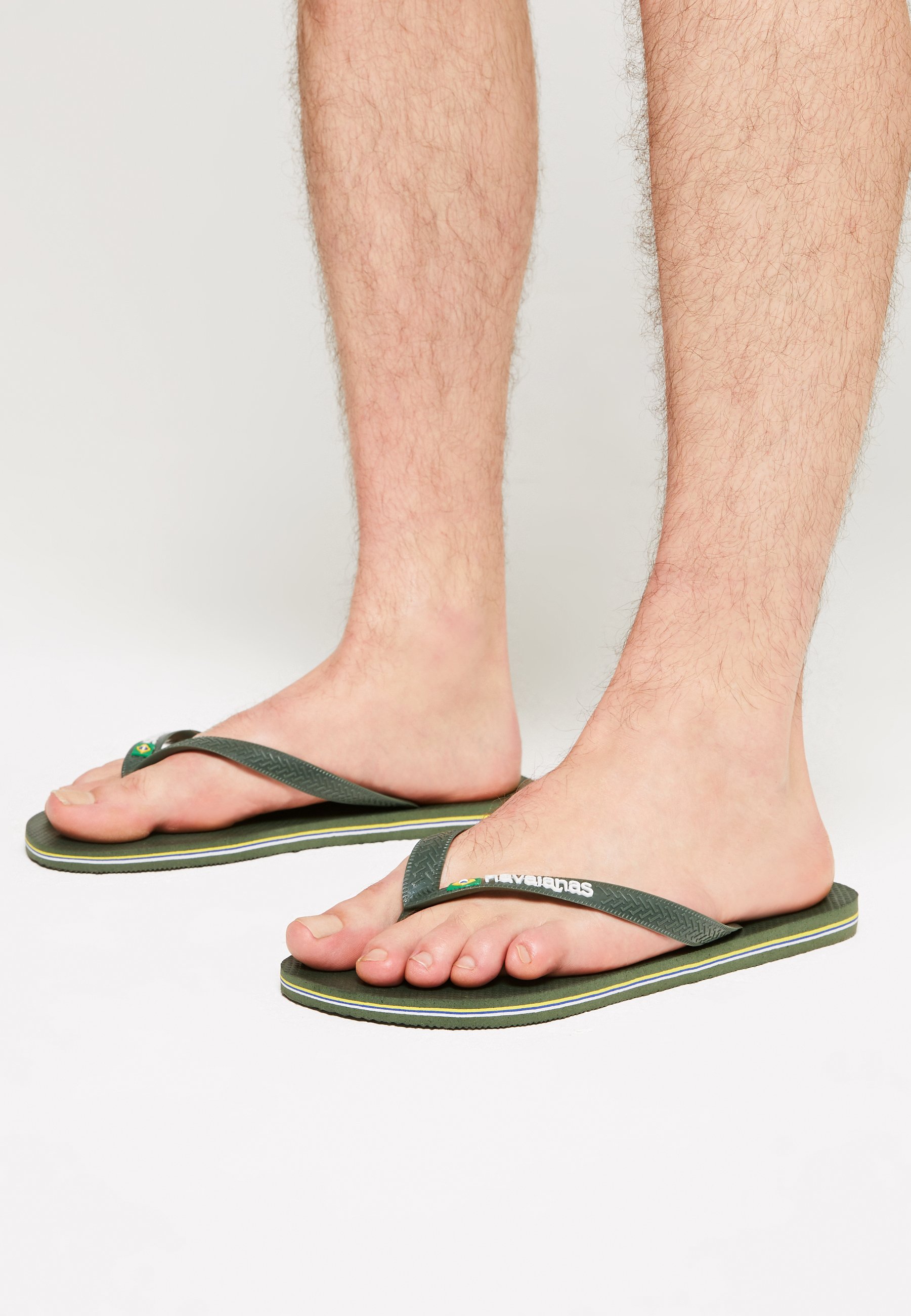 HAVAIANAS FLIP FLOP BRASIL LOGO - Pool shoes