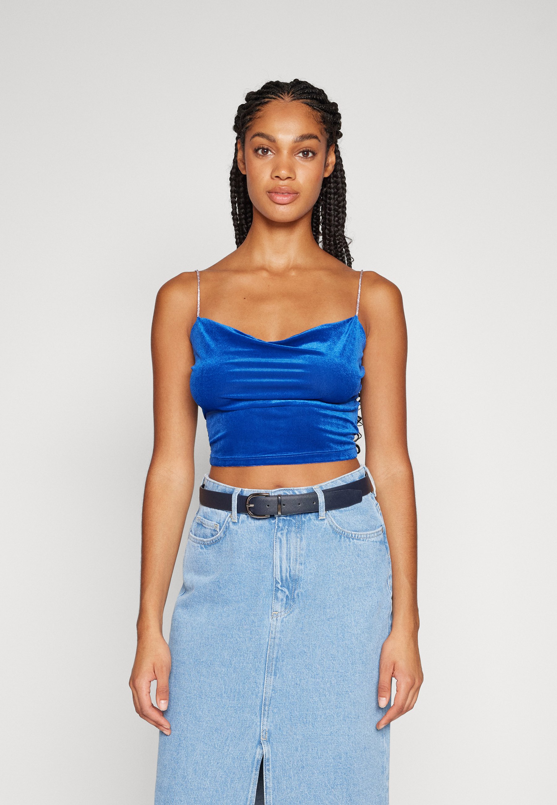 COWL NECK TOP - Top