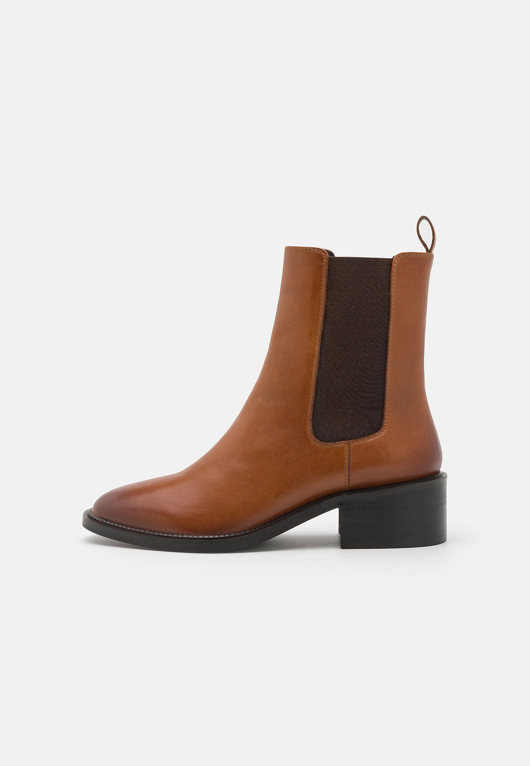 LEATHER- Classic ankle boots
