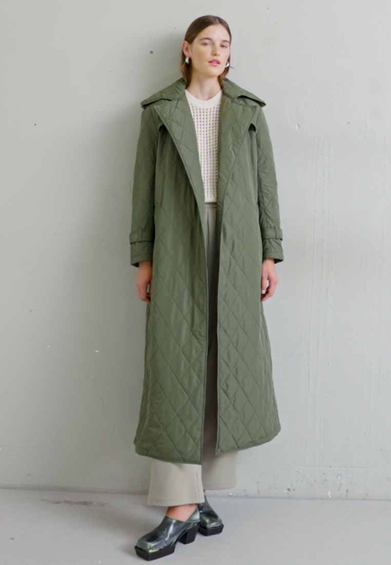 DOUBLE BREASTED TO ANKLE - Trenchcoat
