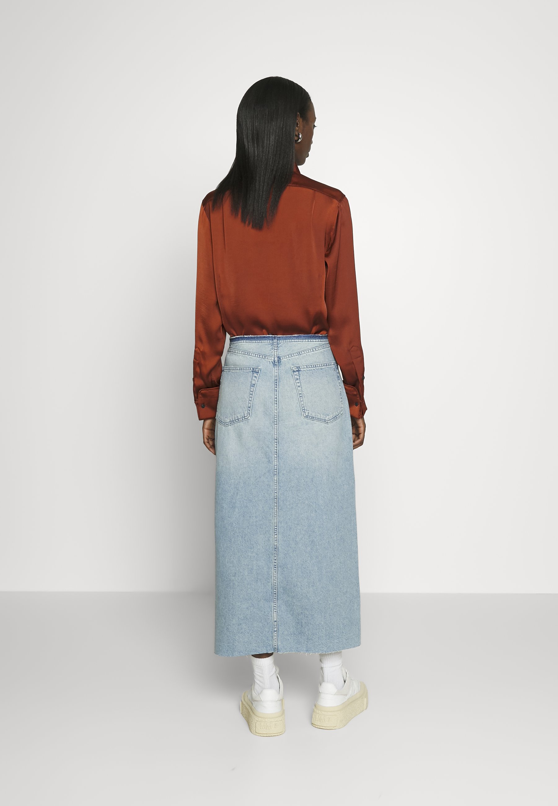 CLARA SKIRT - Denim skirt