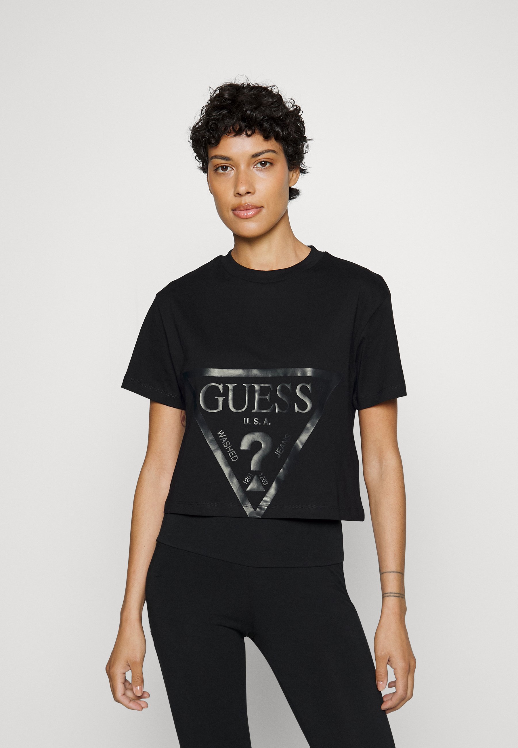ADELE CROP- Print T-shirt