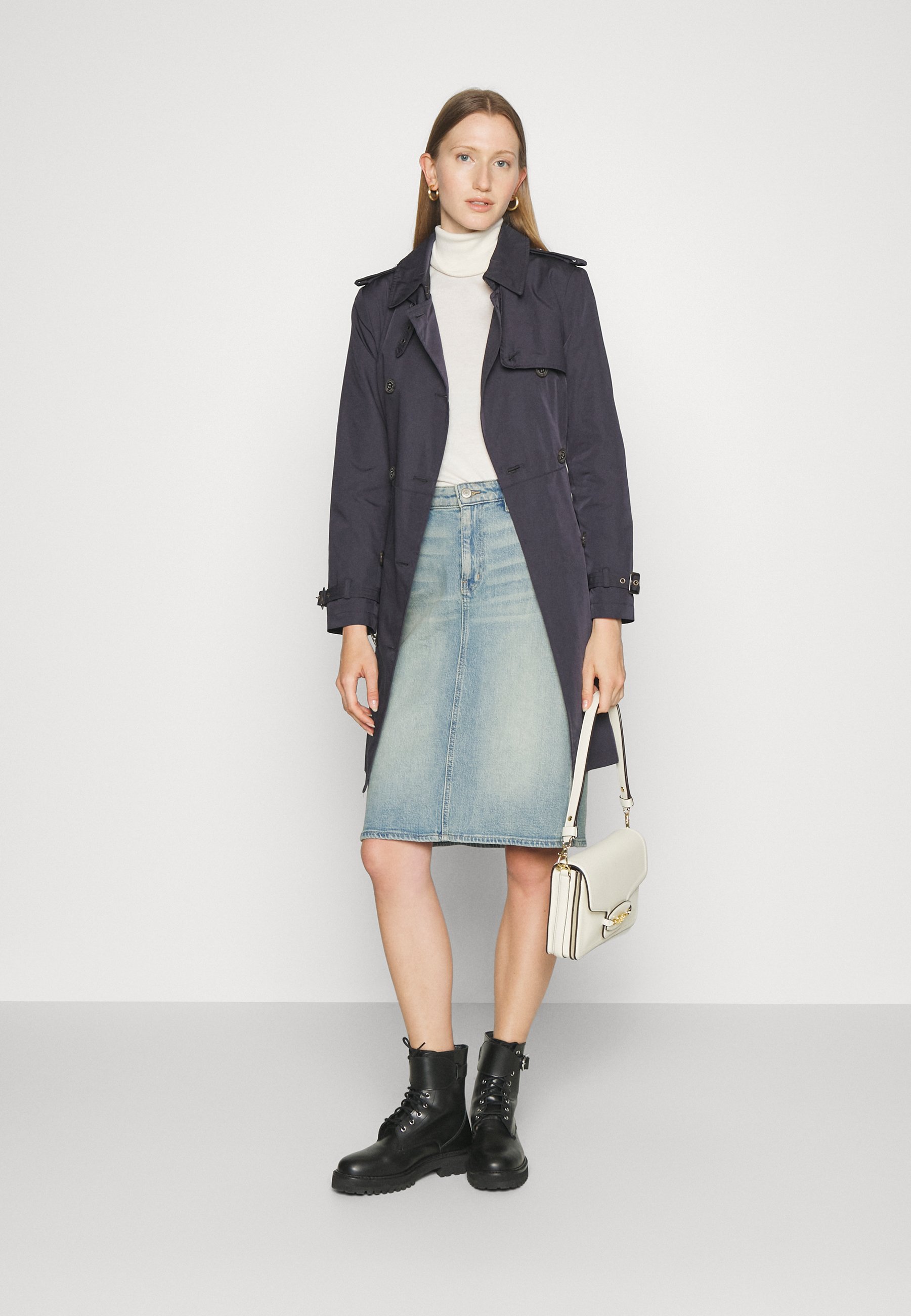 LINED COAT - Trenchcoat