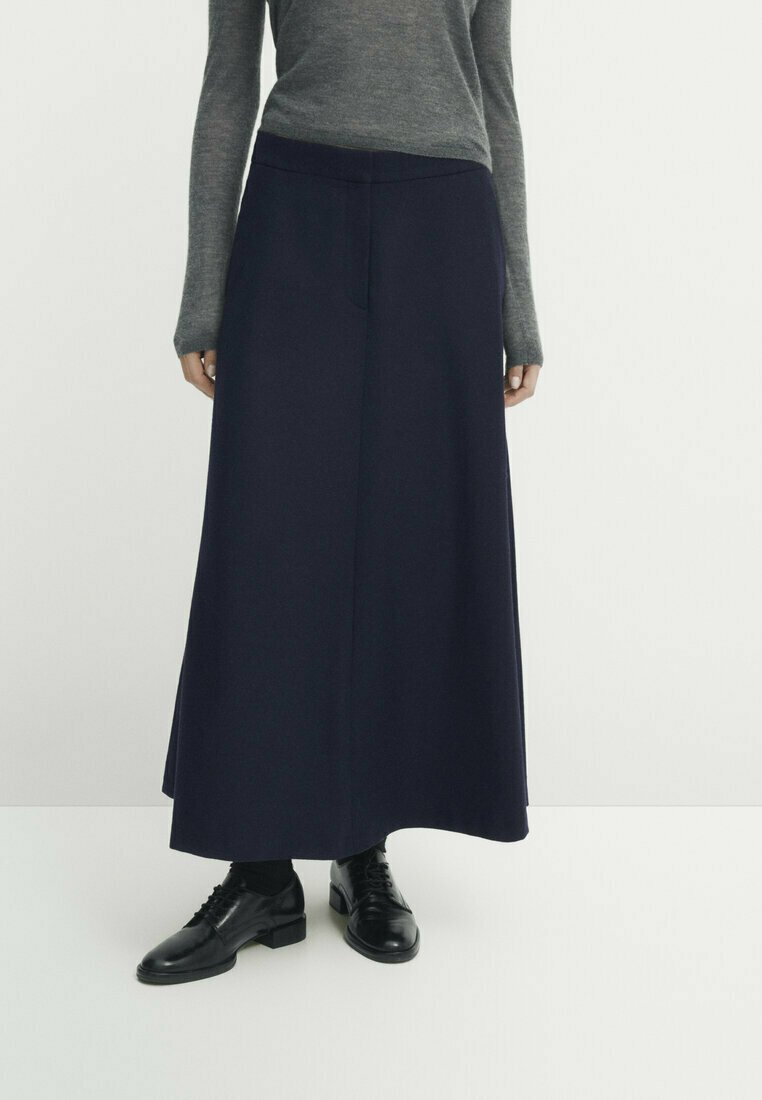 BLEND FLARED - Maxi skirt