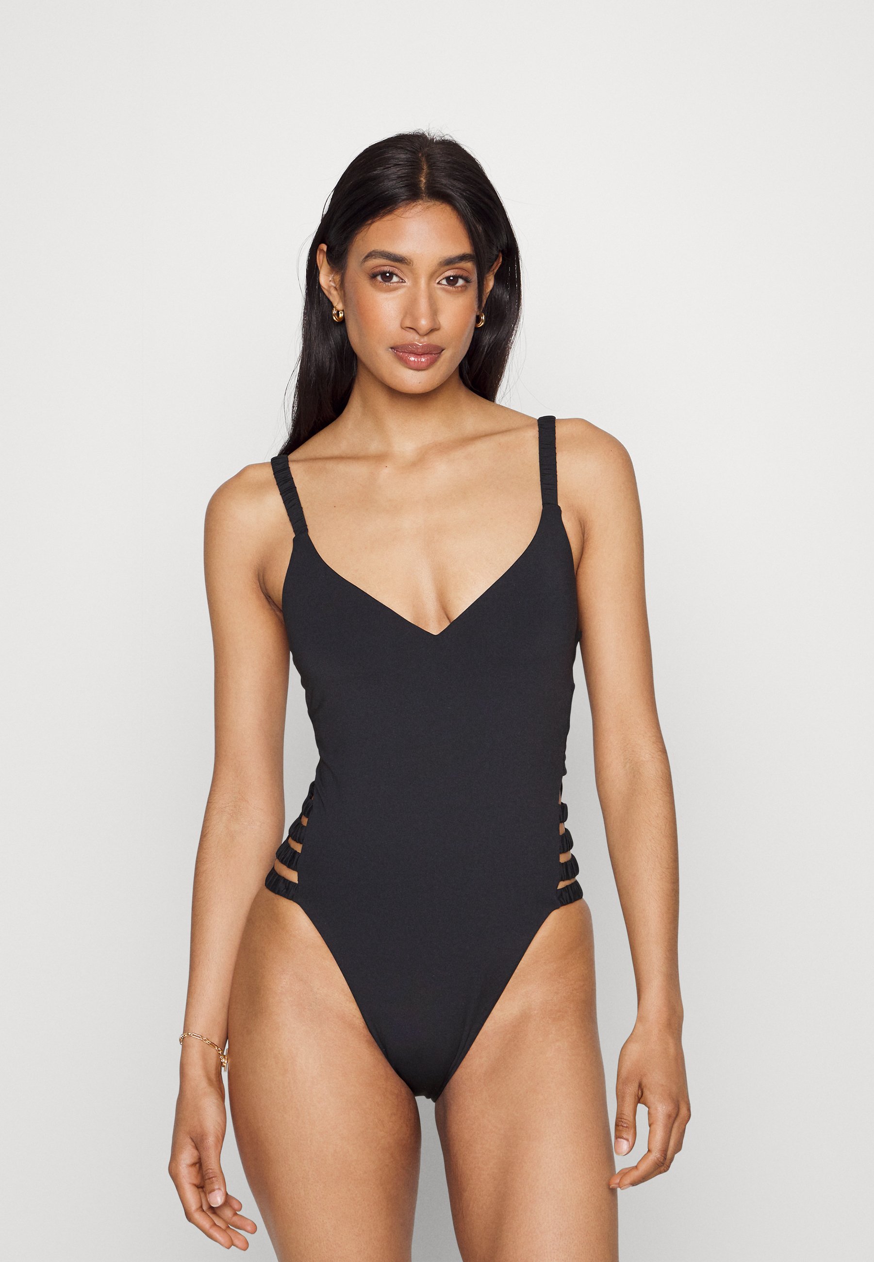 COLLECTIVE GATHERED STRAP ONE PIECE - Swimsuit