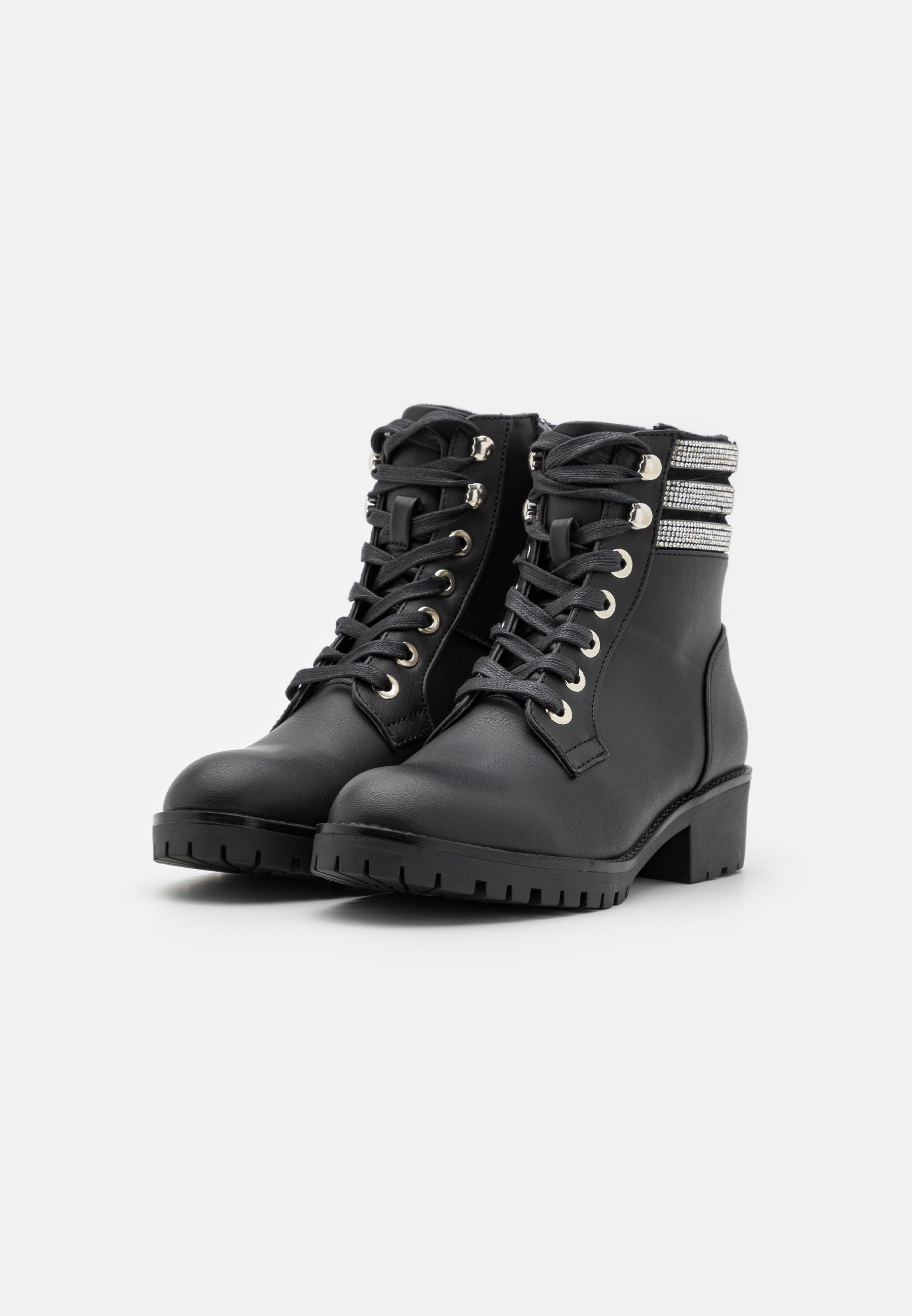 Lace-up ankle boots