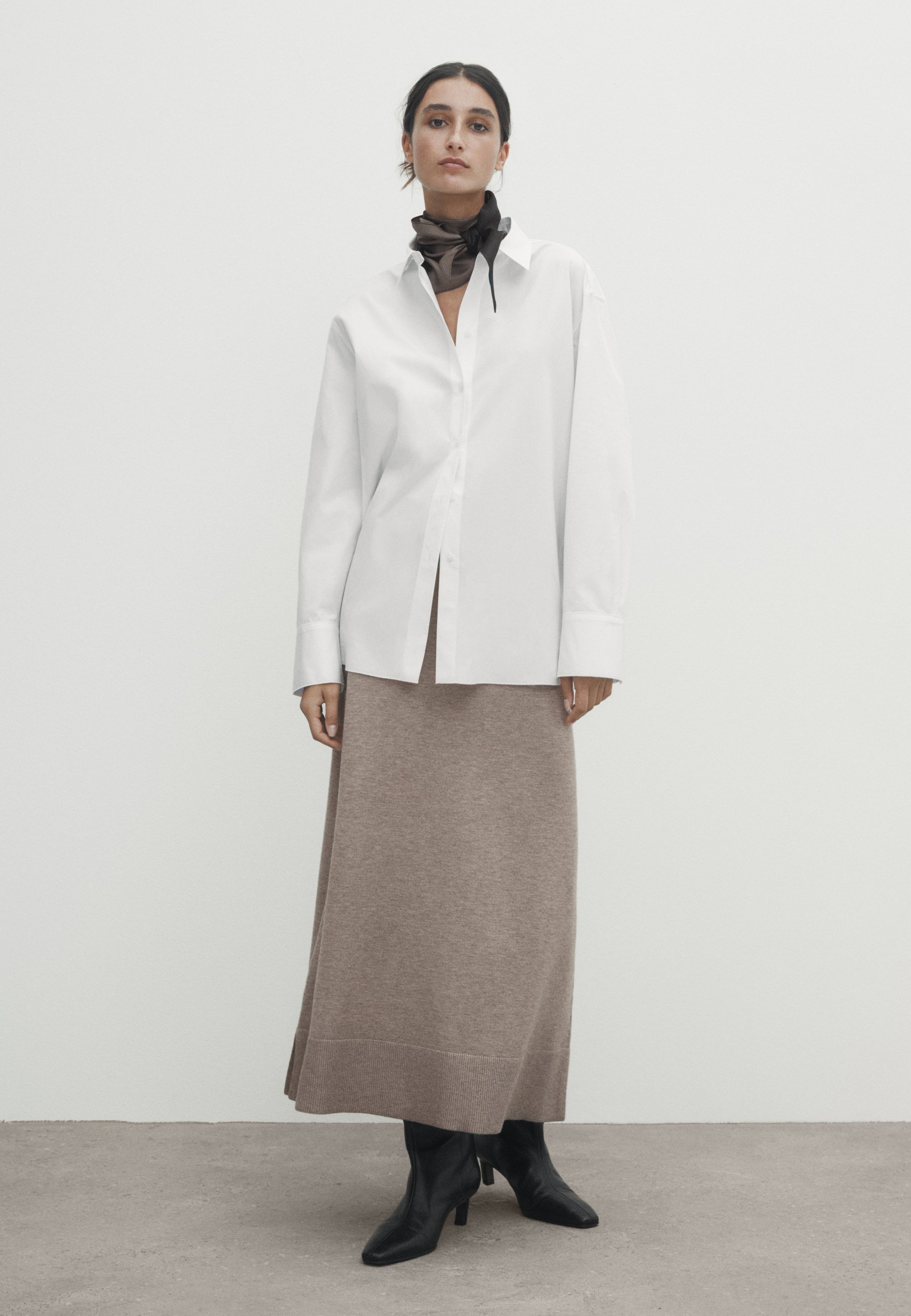 MIDI - A-line skirt