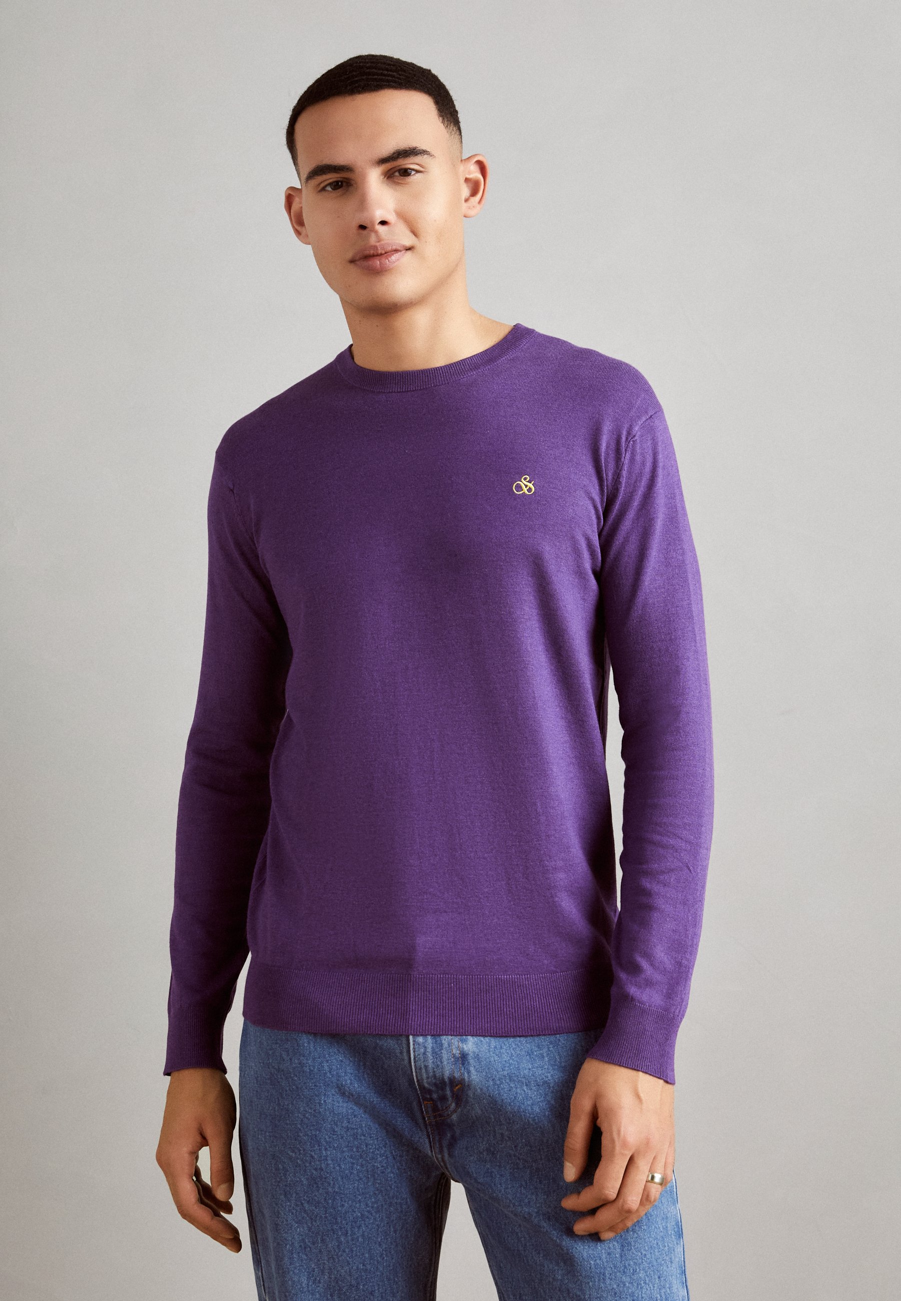 REGULAR FIT ESSENTIALS CREW - Jumper