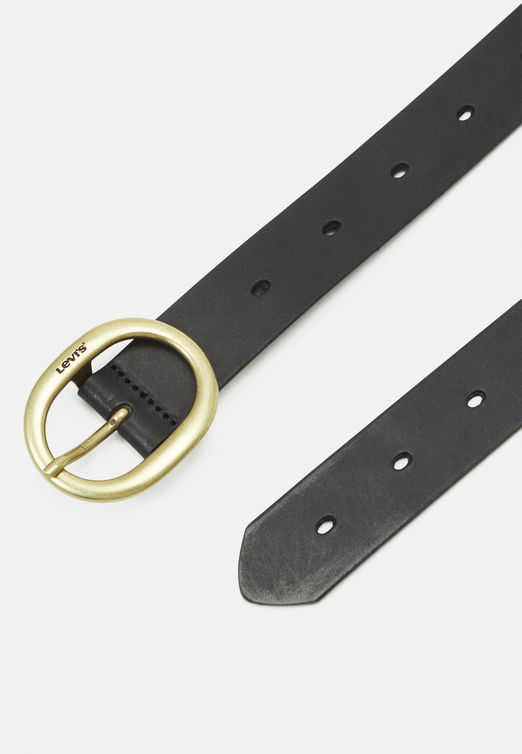 WOMENS HIGH-LOW BELT - Belt -black