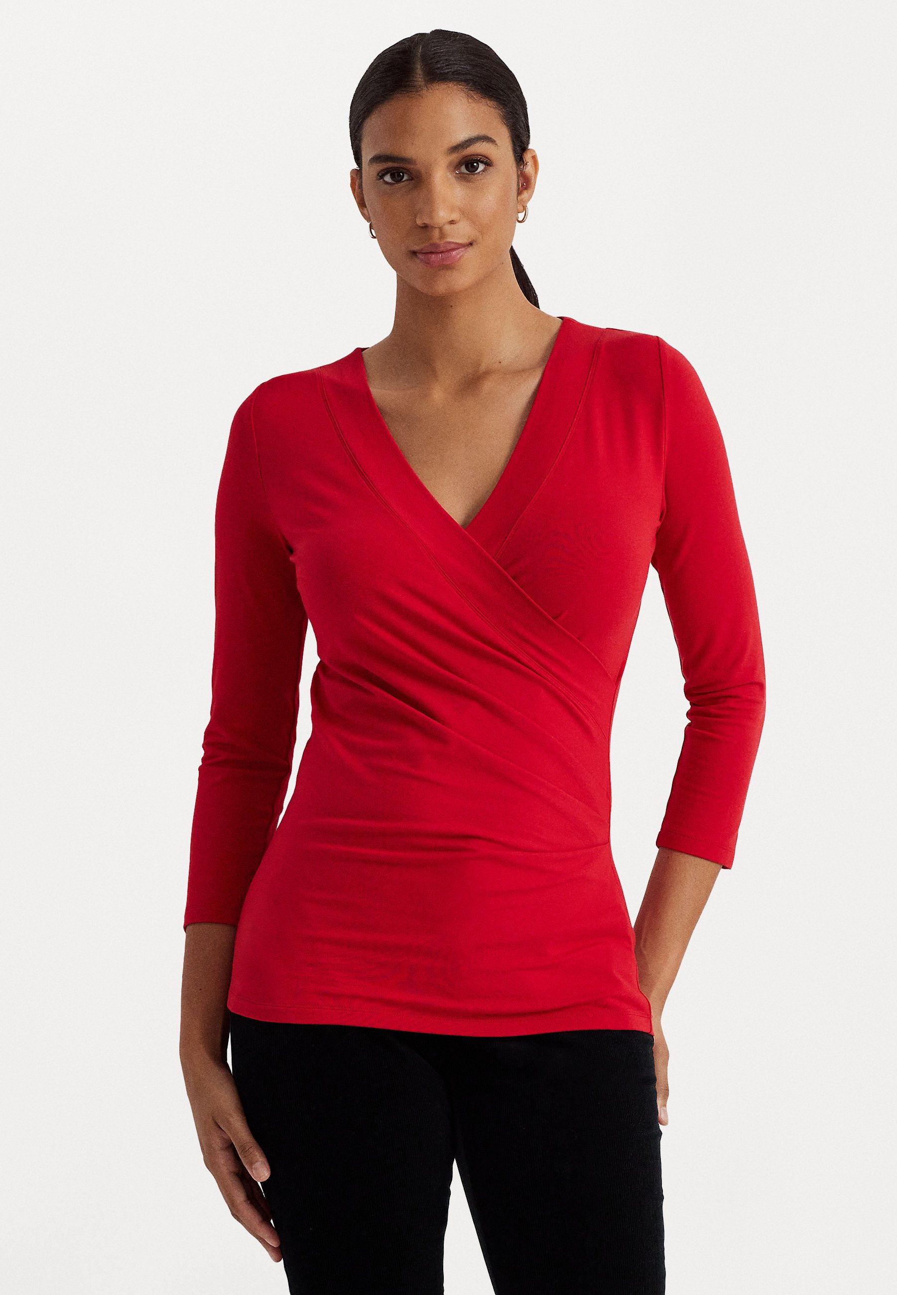 ALAYJA 3/4 SLEEVE - Long sleeved top