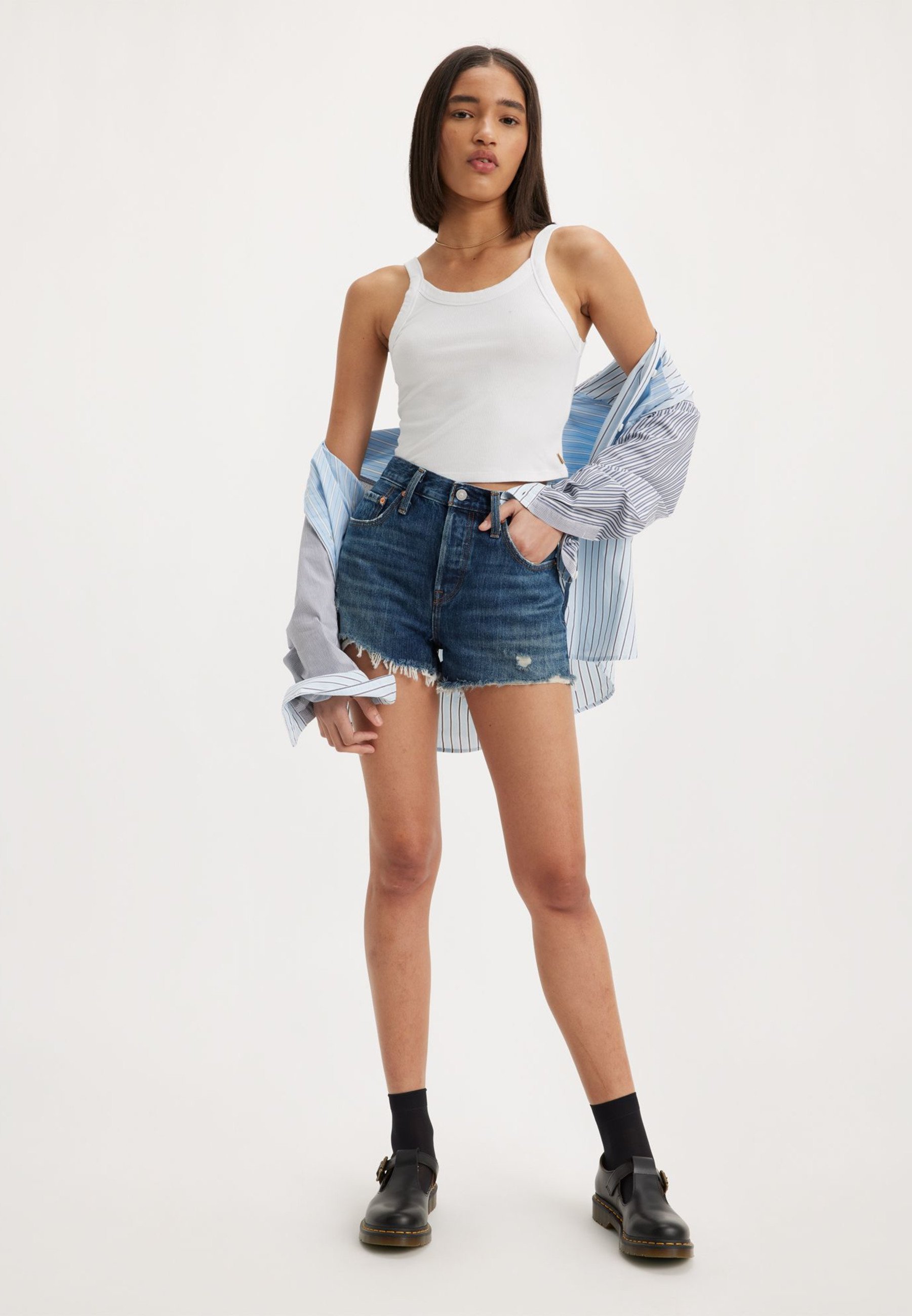 501® ORIGINAL SHORT - Denim shorts