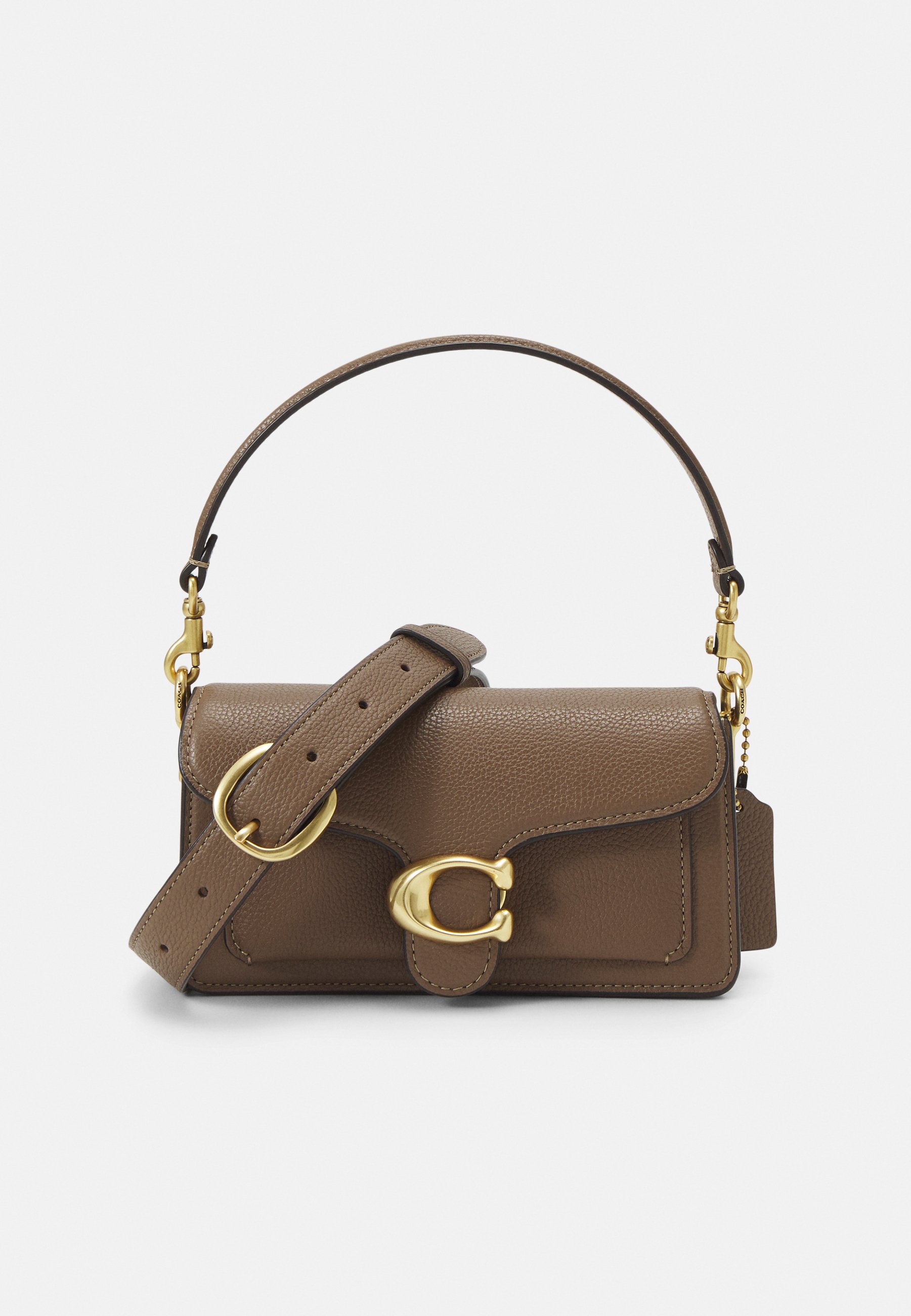 POLISHED PEBBLE LEATHER TABBY SHOULDER BAG 20 - Handbag