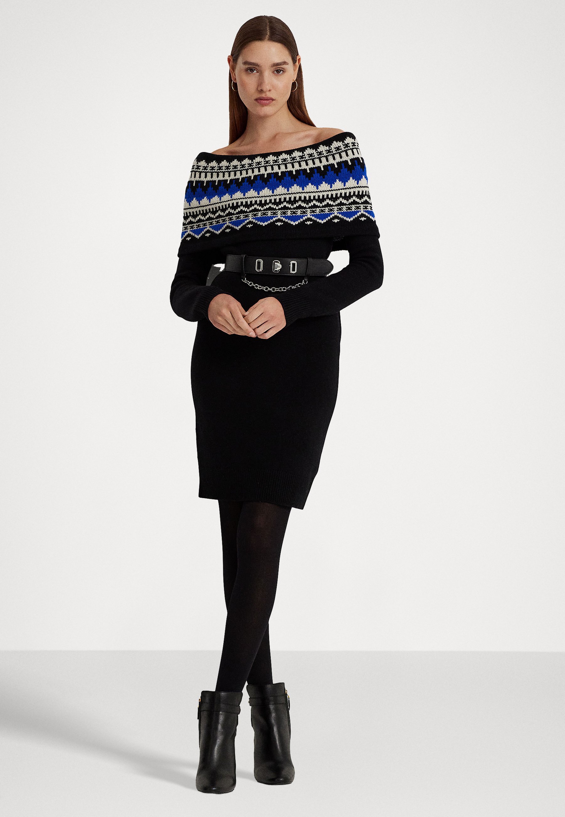 CARRIS LONG SLEEVE DAY DRESS - Jumper dress