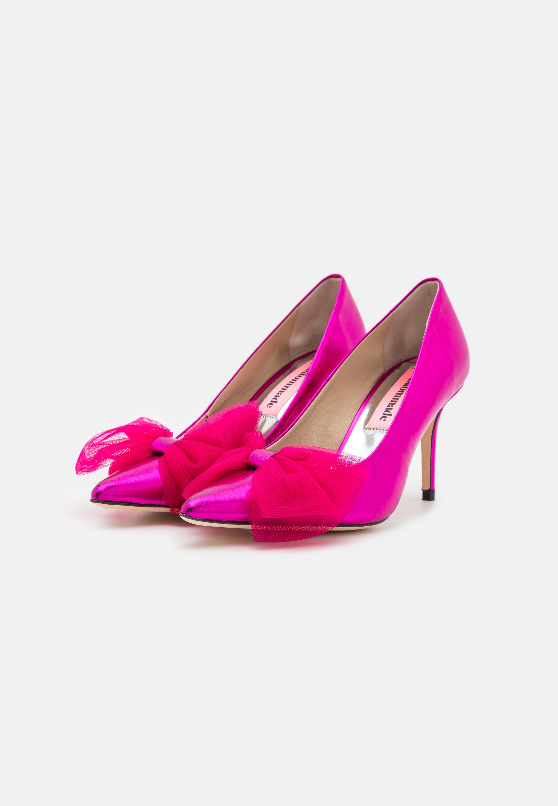 ALJO METALLIC- High heels