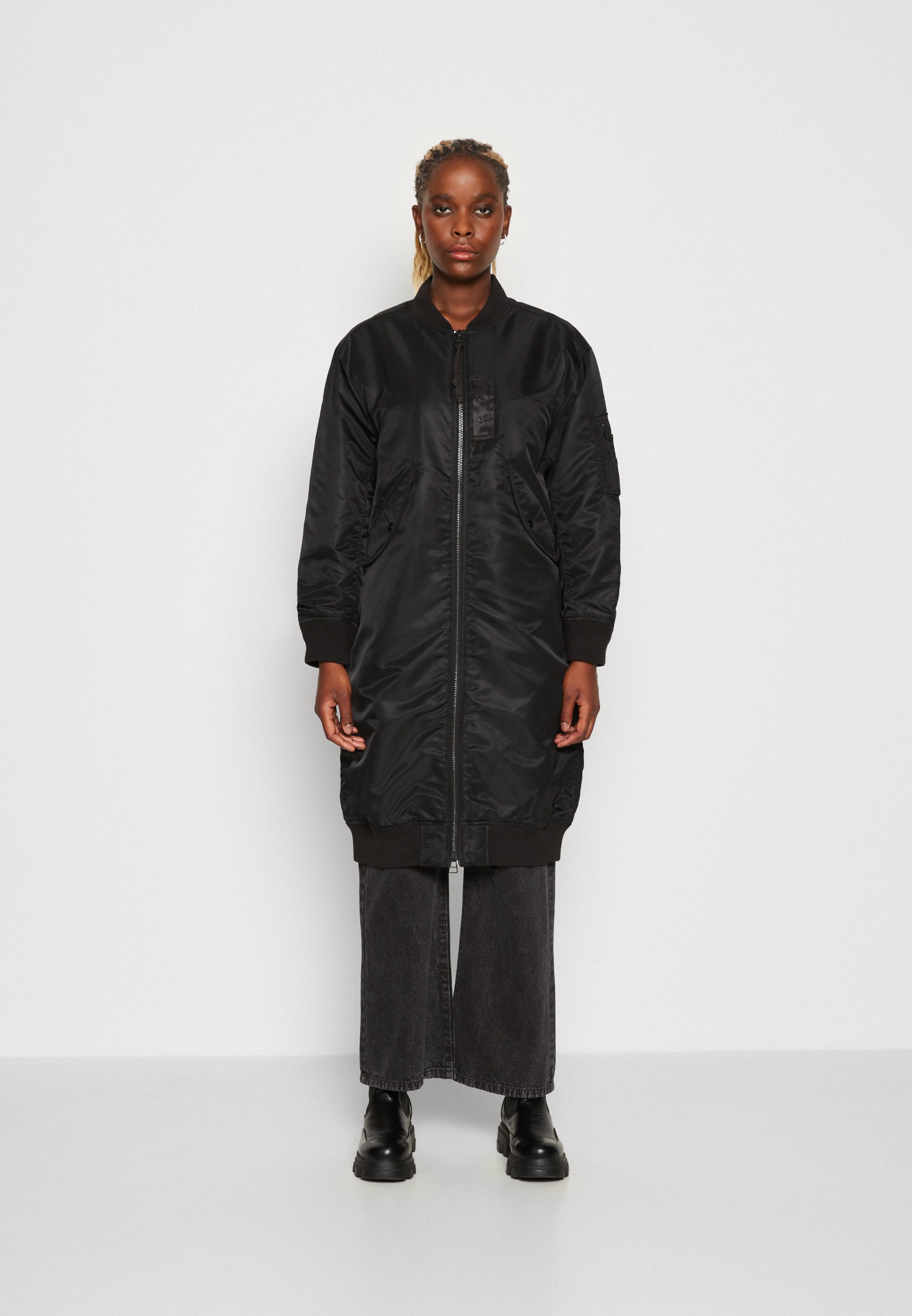 LONG BOMBER WMN - Short coat