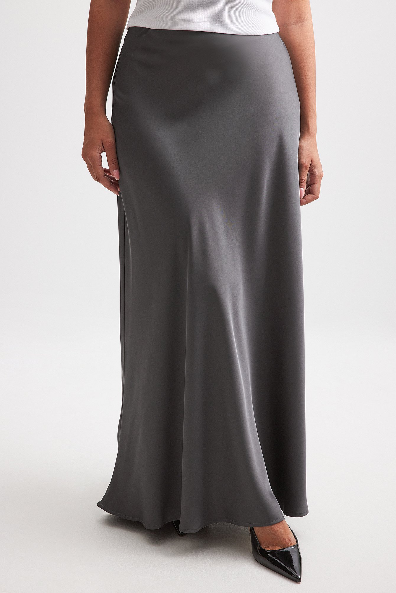 MID WAIST SKIRT - Maxi skirt