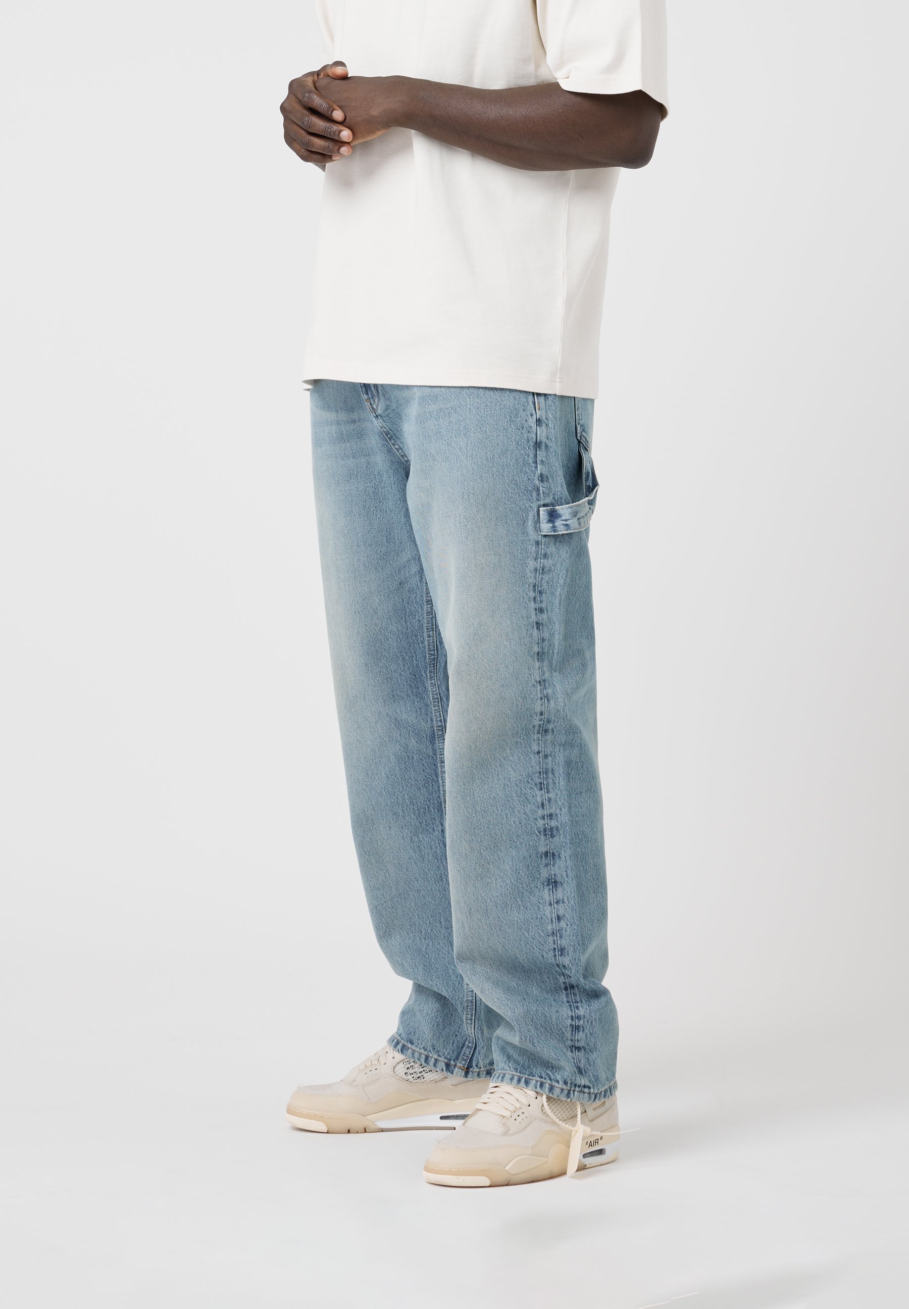 BAGGY JEANS WITH LOOP - Relaxed fit jeans