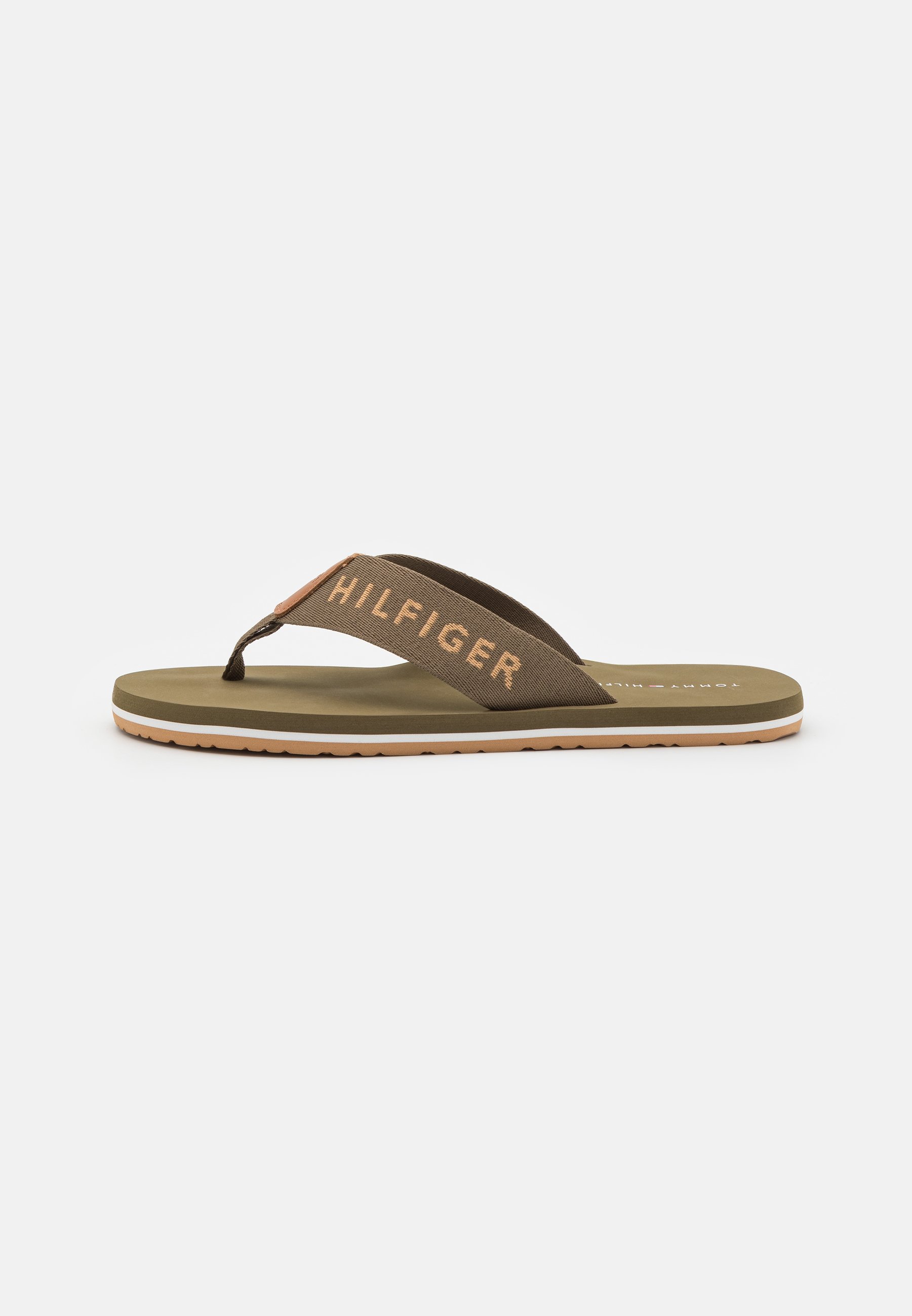 PRINT BEACH- T-bar sandals