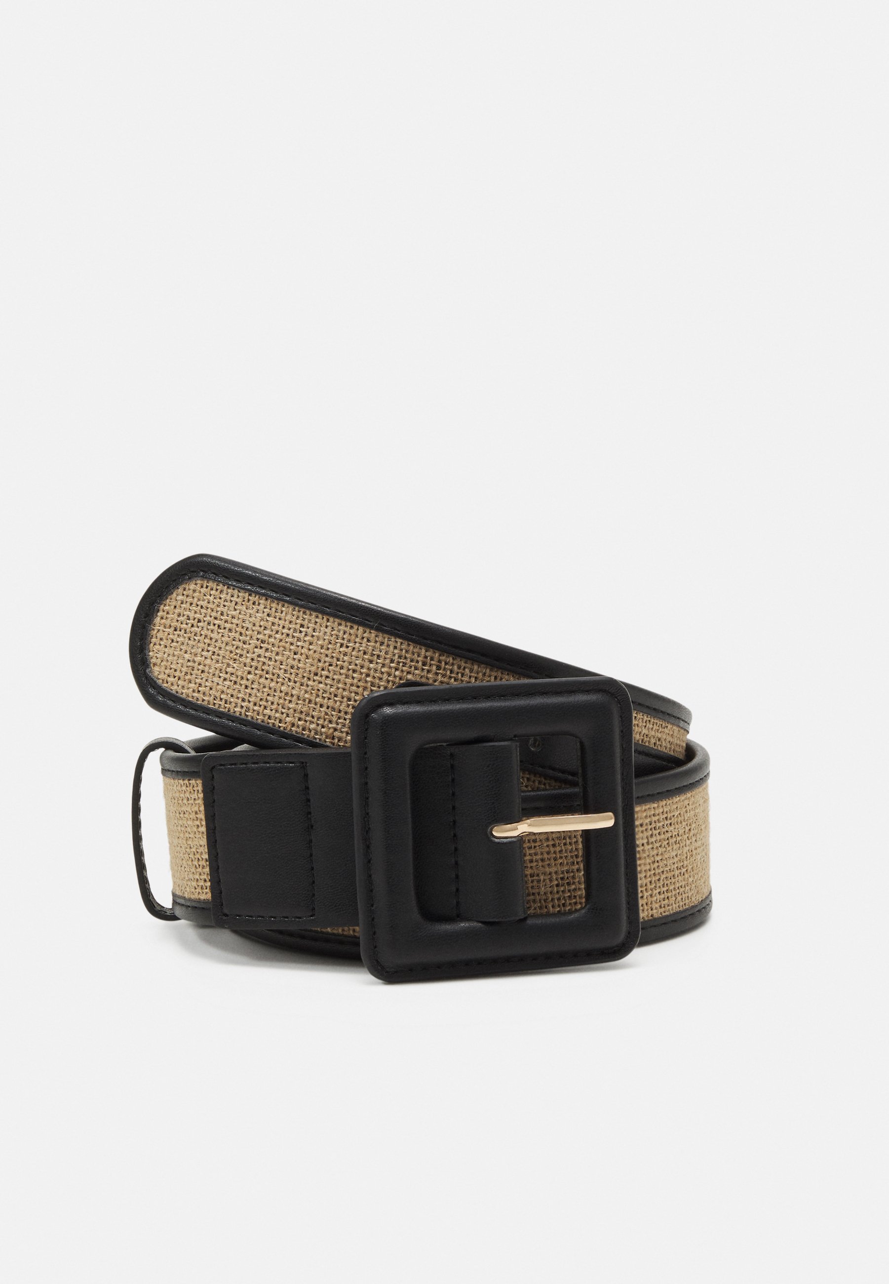Waist belt -beige/black