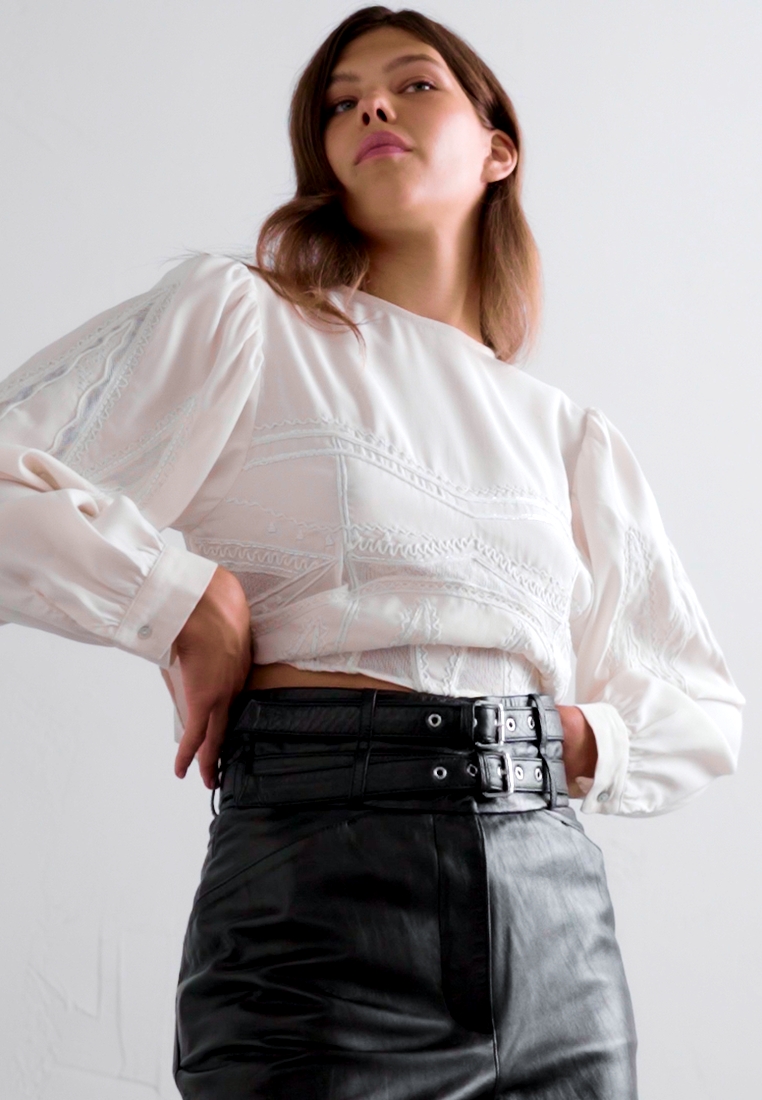 LELIM - Leather trousers