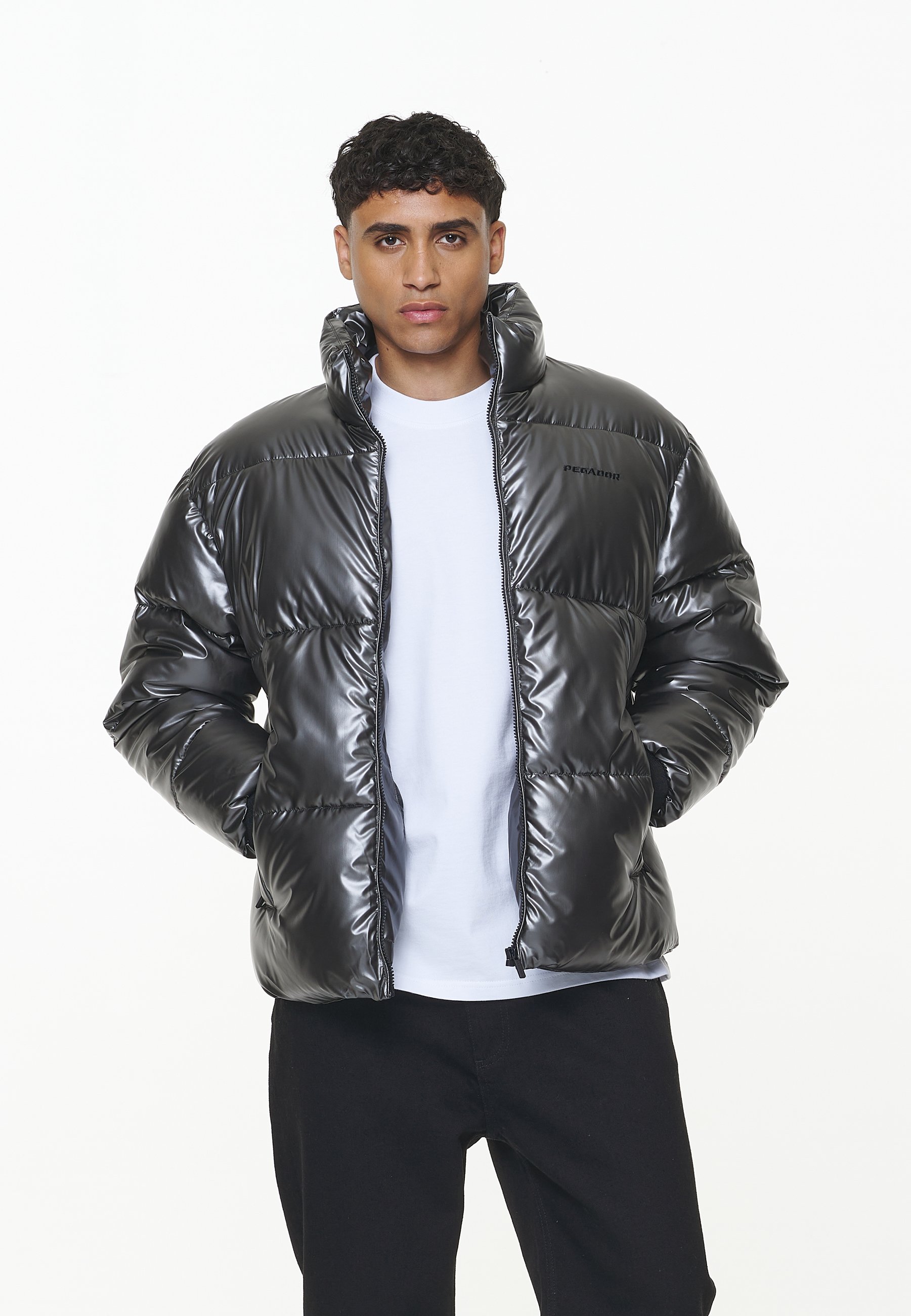 SOLIN GLOSSY PUFFER JACKET - Winter jacket