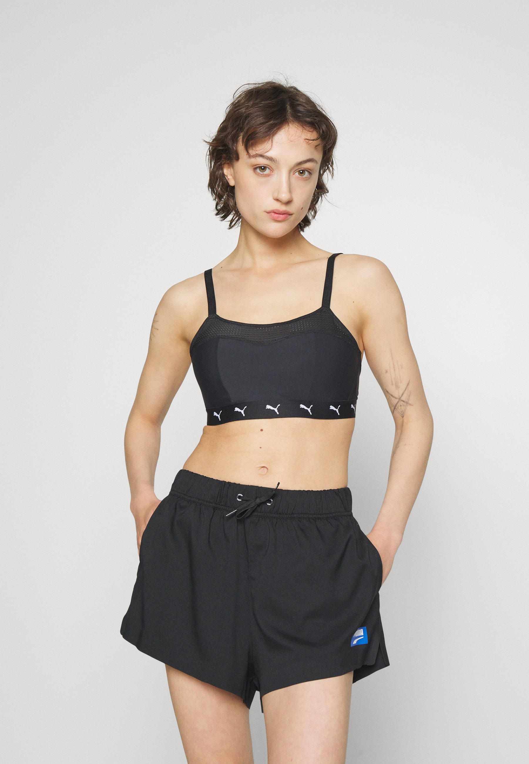 SWIM WOMEN HIGH WAIST- Swimming shorts
